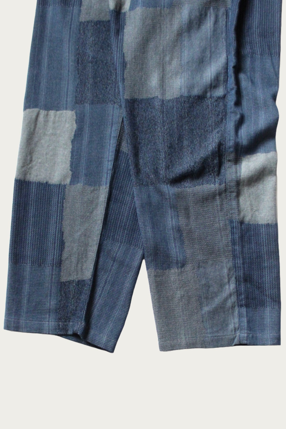 Cotton Linen TUGIHAGI EASY Pants - Navy - 6