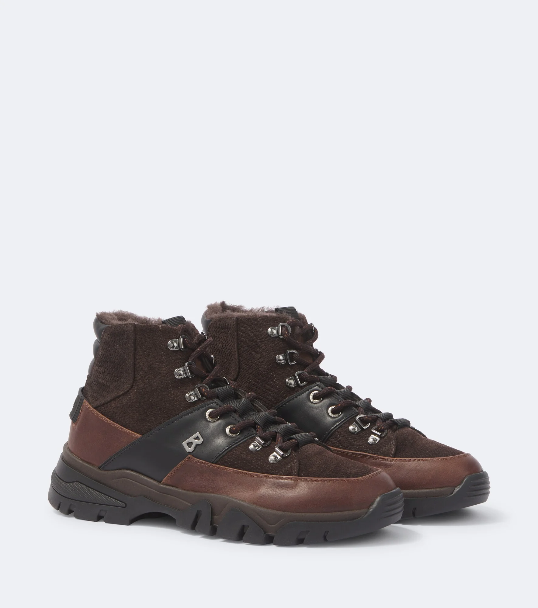 Copper Mountain suede lace-up boots - 1