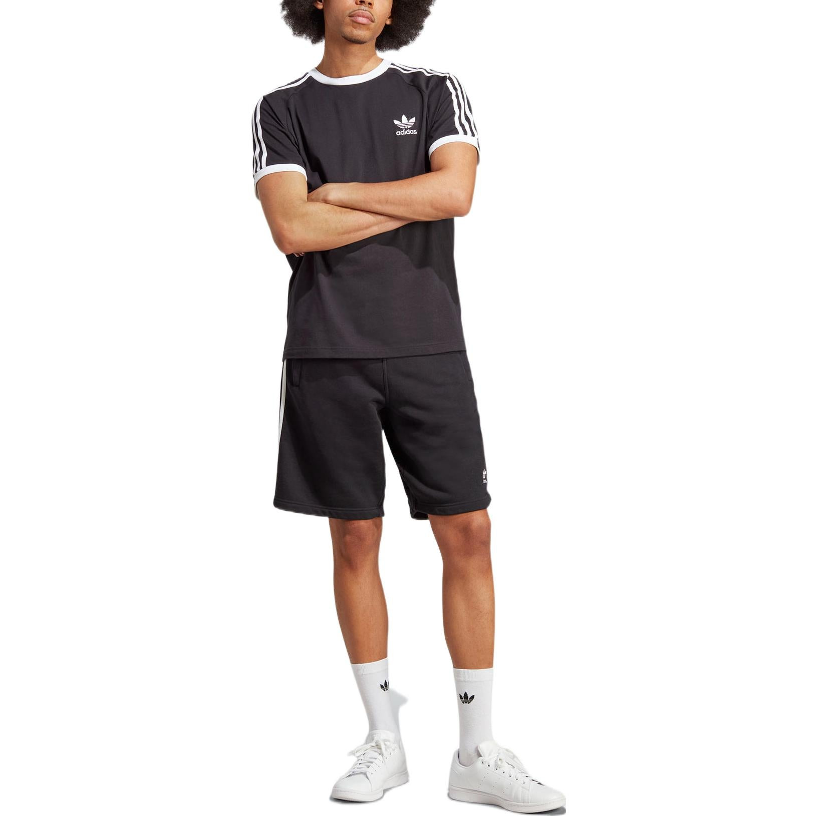 adidas originals Adicolor Classics 3-Stripes Tee 'Black' IA4845 - 3