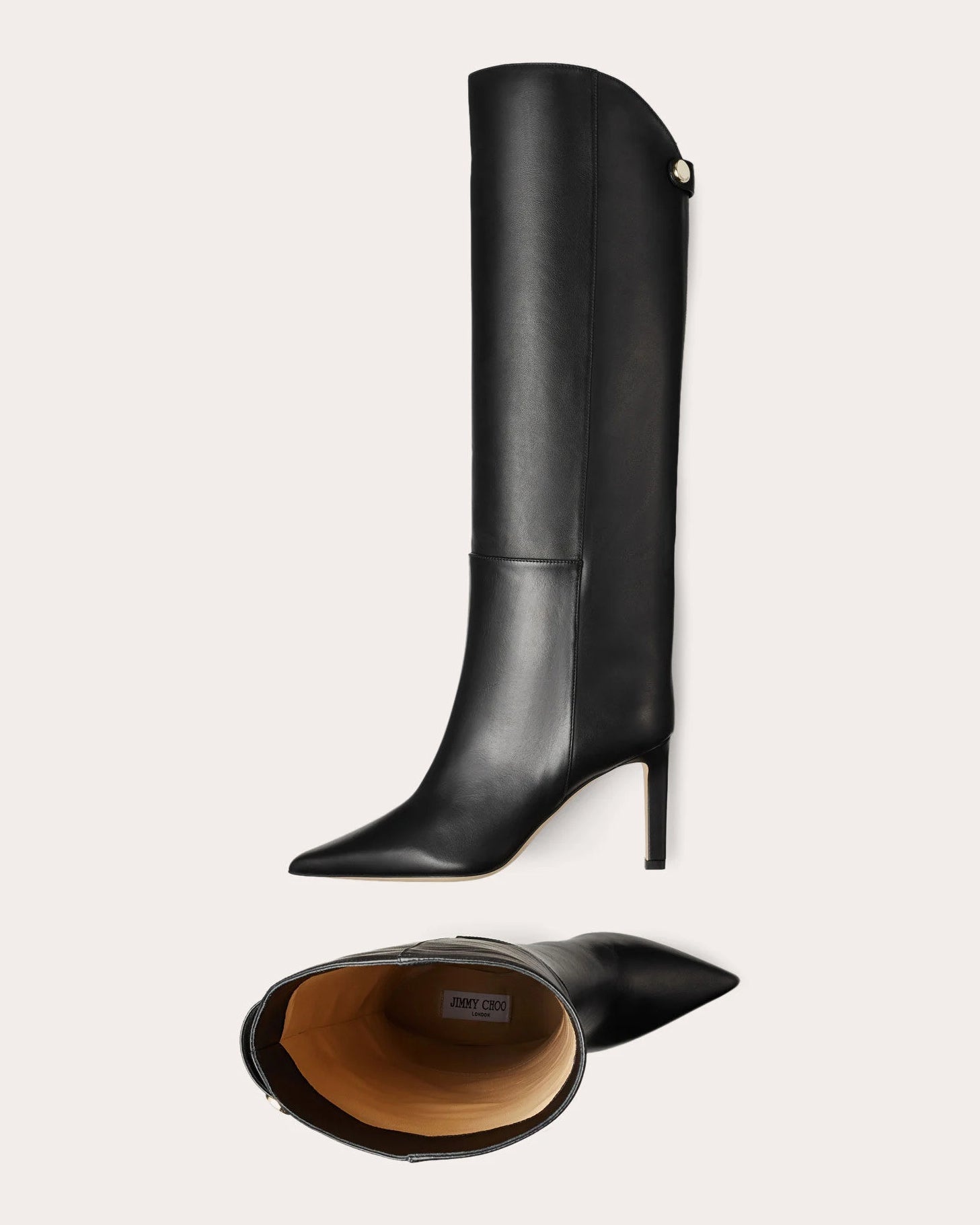 Alizze 85 Leather Knee-High Boot - 4