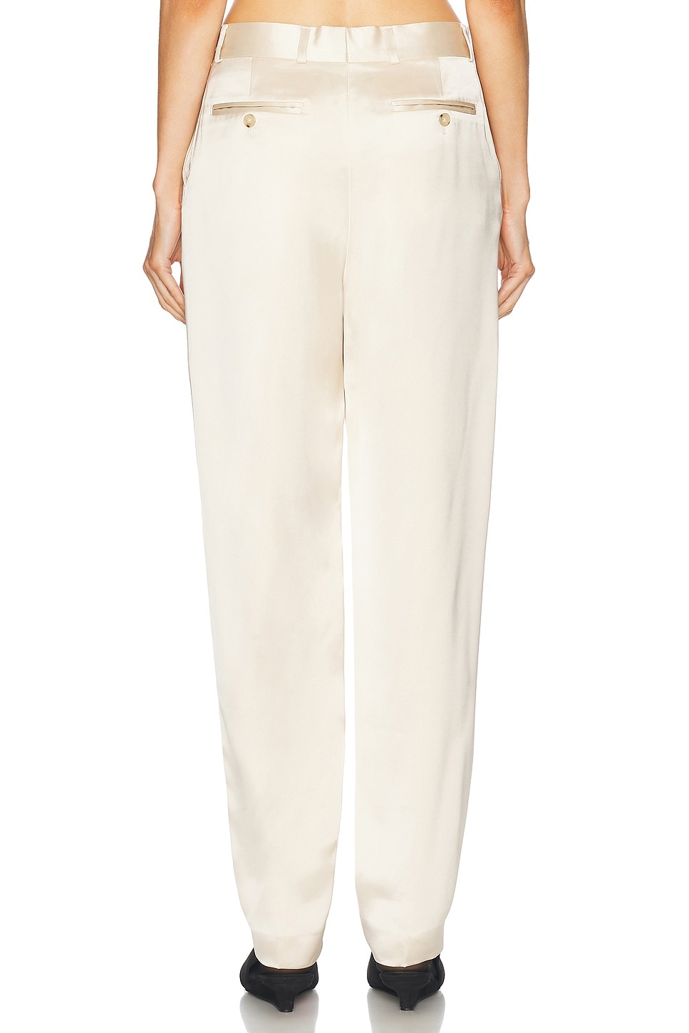 Low Waist Satin Trouser - 4