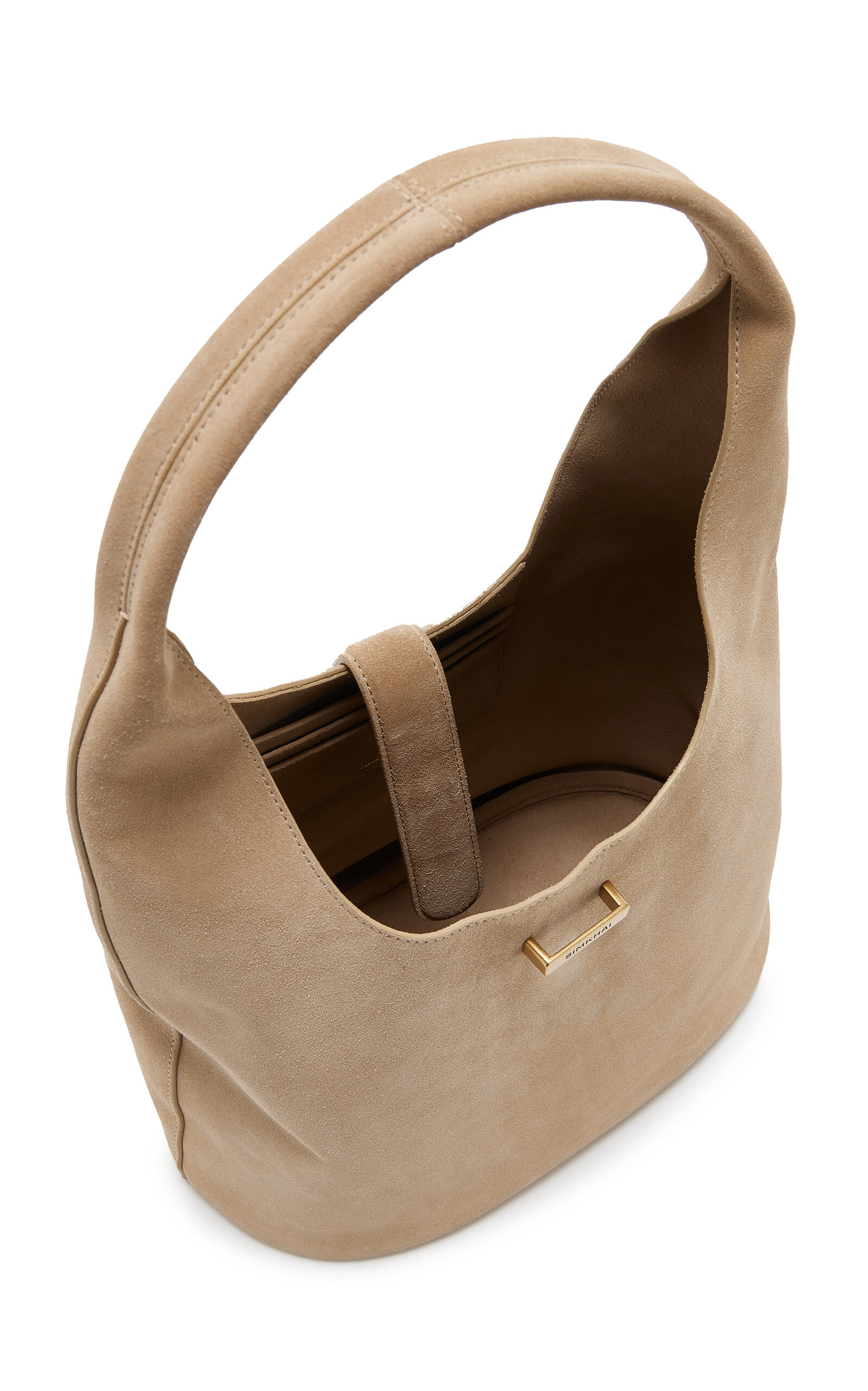 Khai Suede Hobo Bag neutral - 5
