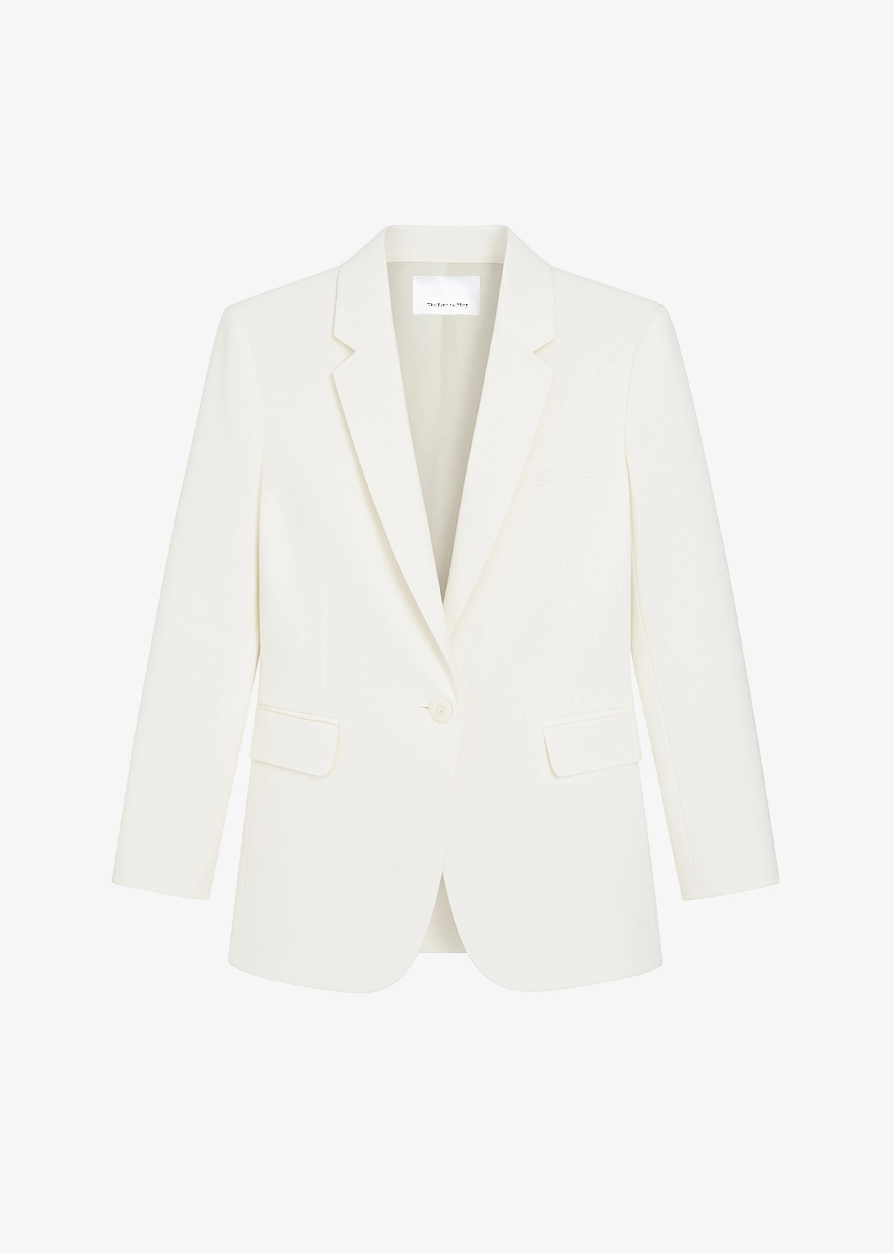 Amelia Tailored Blazer - White - 1