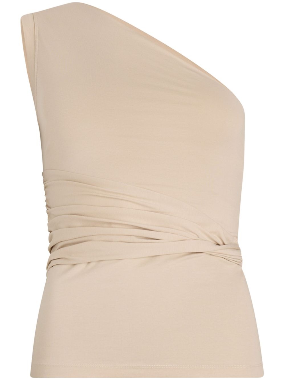 one-shoulder organic cotton top - 1