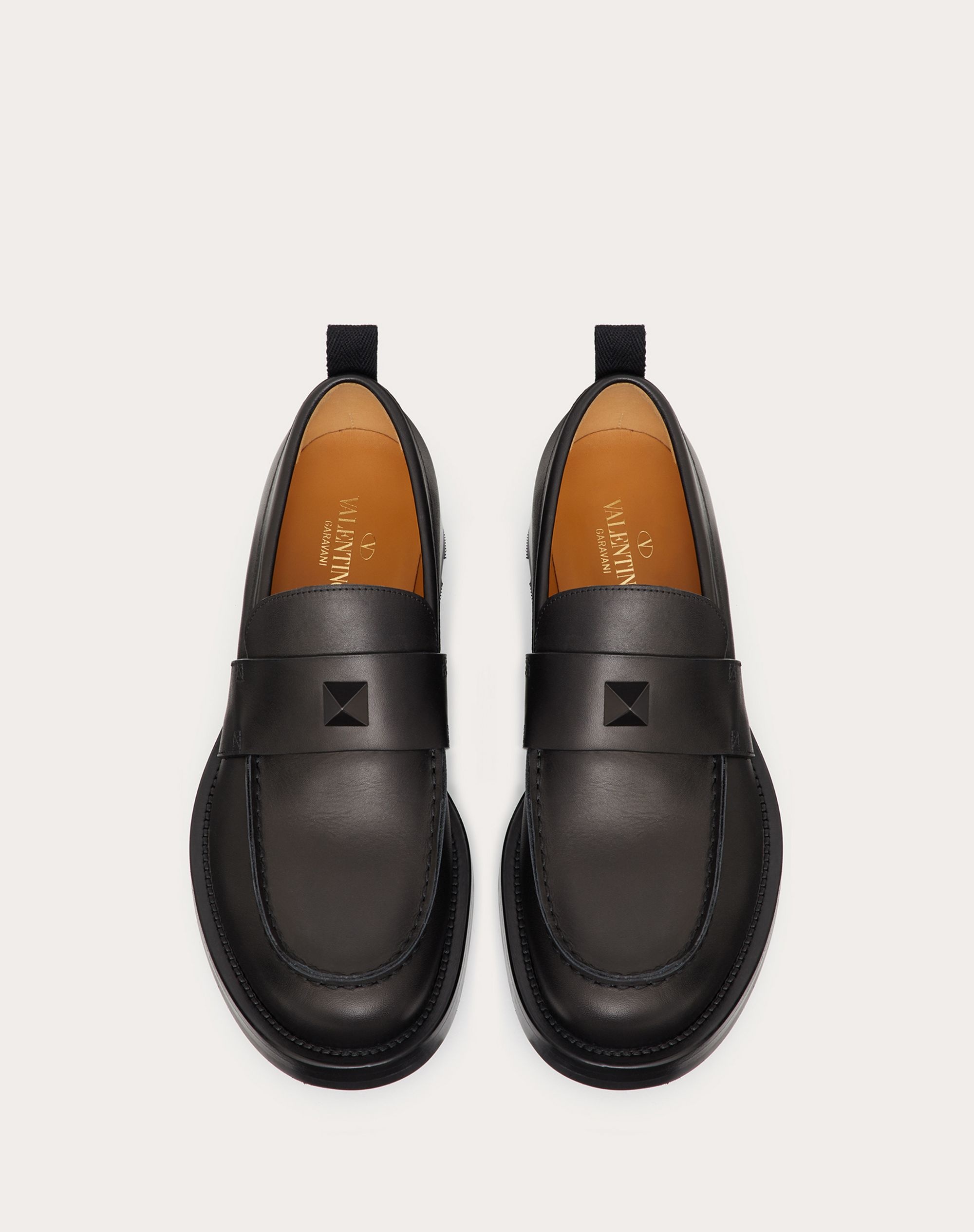 Roman Stud Calfskin Loafer - 4