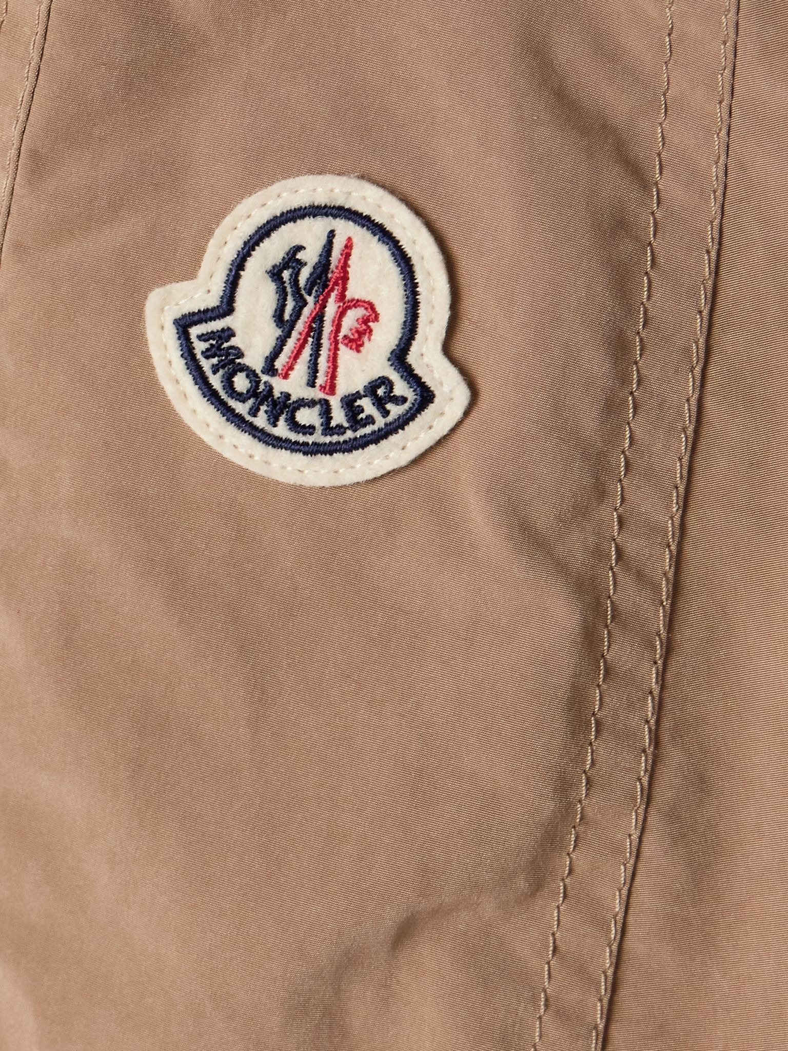 Nantes hooded shell parka Light brown - 5
