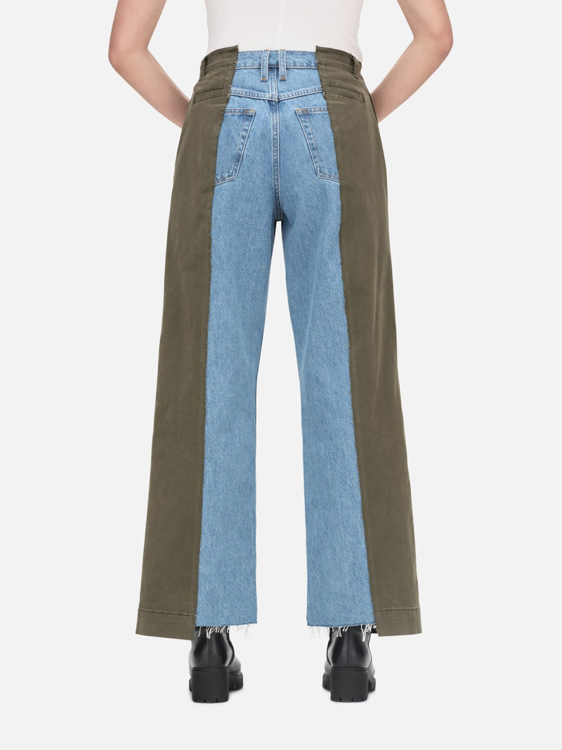 Le Mix Chino in Washed Fatigue 5