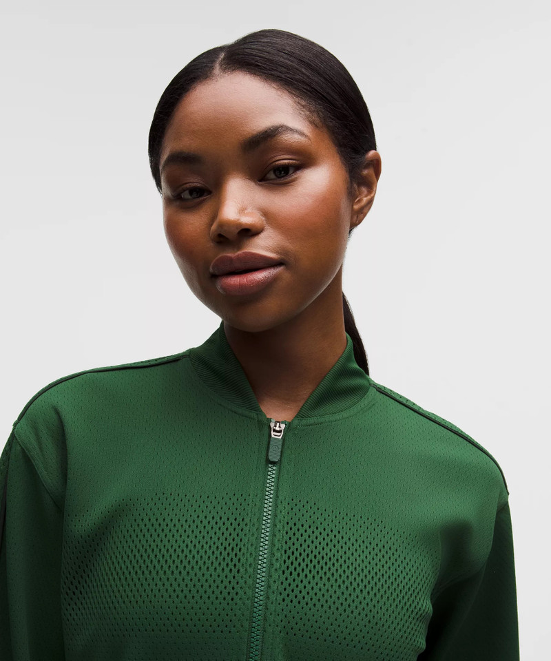 Women's Engineered Knit Mesh Tennis Jacket 4
