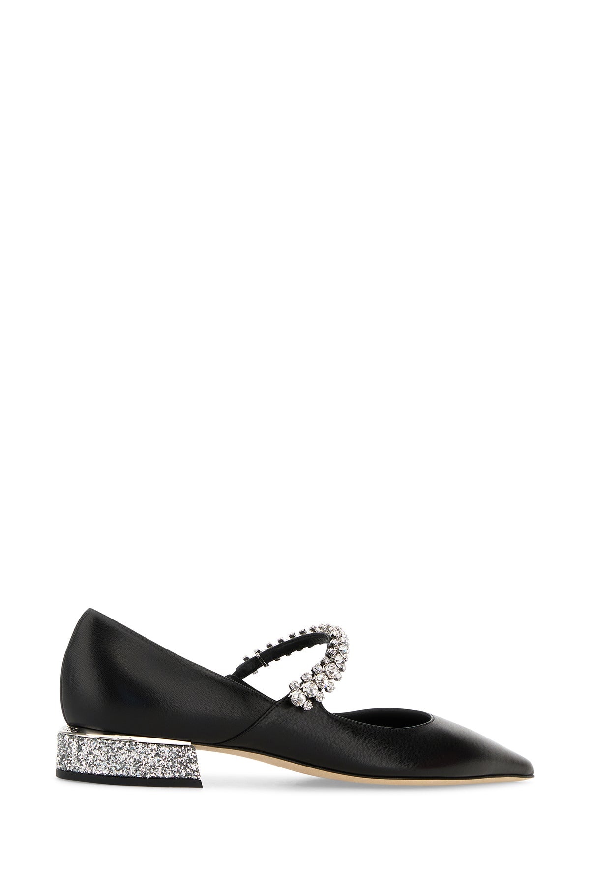 Black nappa leather Bing ballerinas - 3