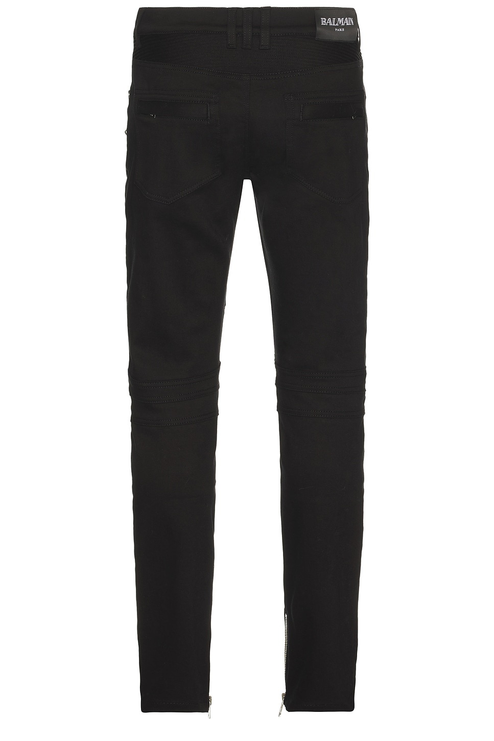 Denim Biker Pants - 2
