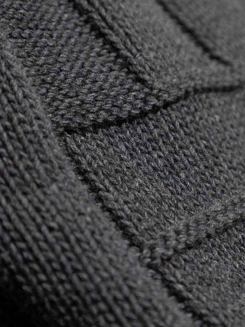 embossed-knit sweater 5