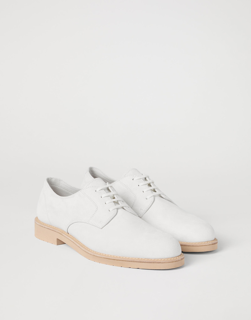 Reversed calfskin lightweight Derbys 2