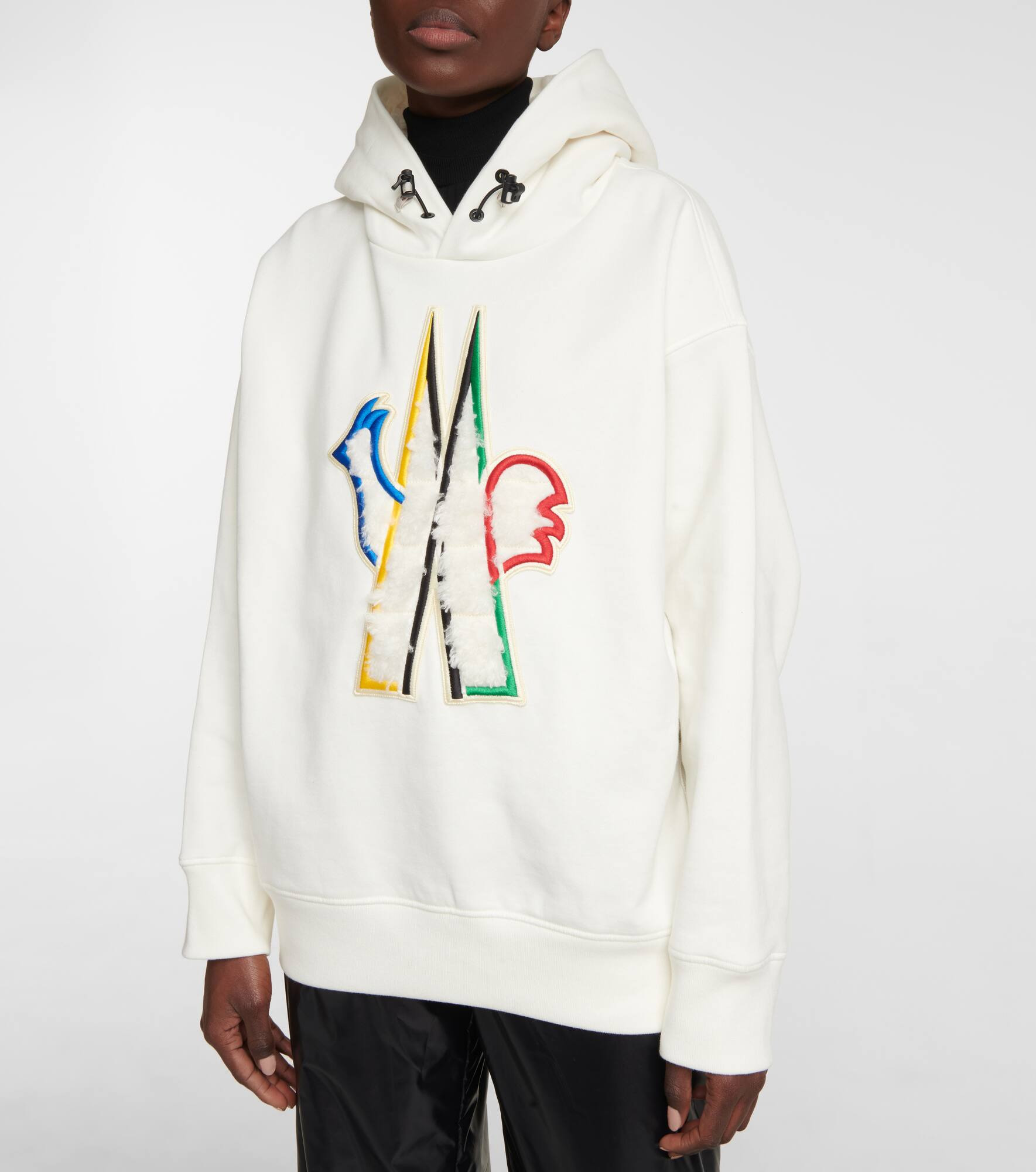 Exclusive to Mytheresa – Logo fleece-lined cotton hoodie - 6