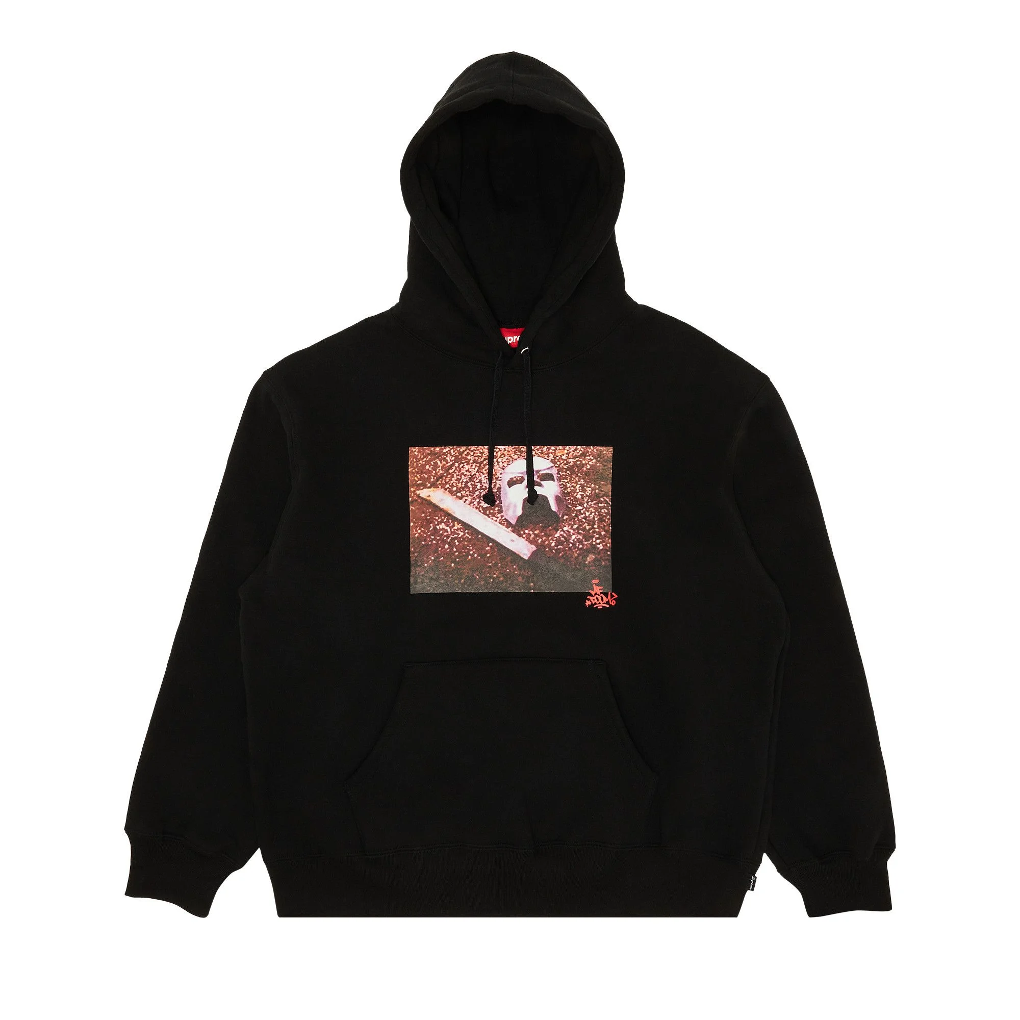 Supreme MF DOOM Hooded Sweatshirt 'Black' - 1