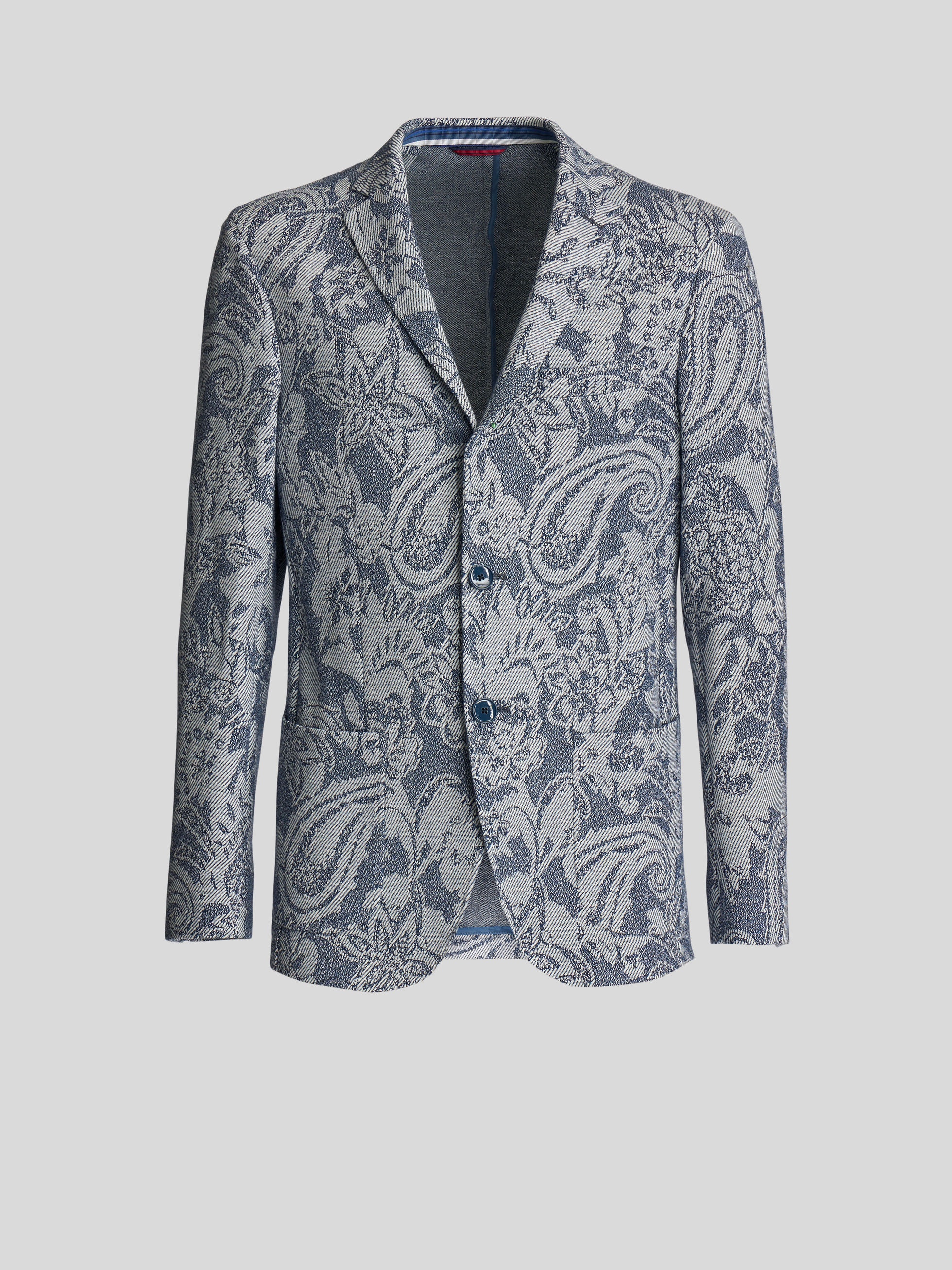 PAISLEY JACQUARD JACKET - 1