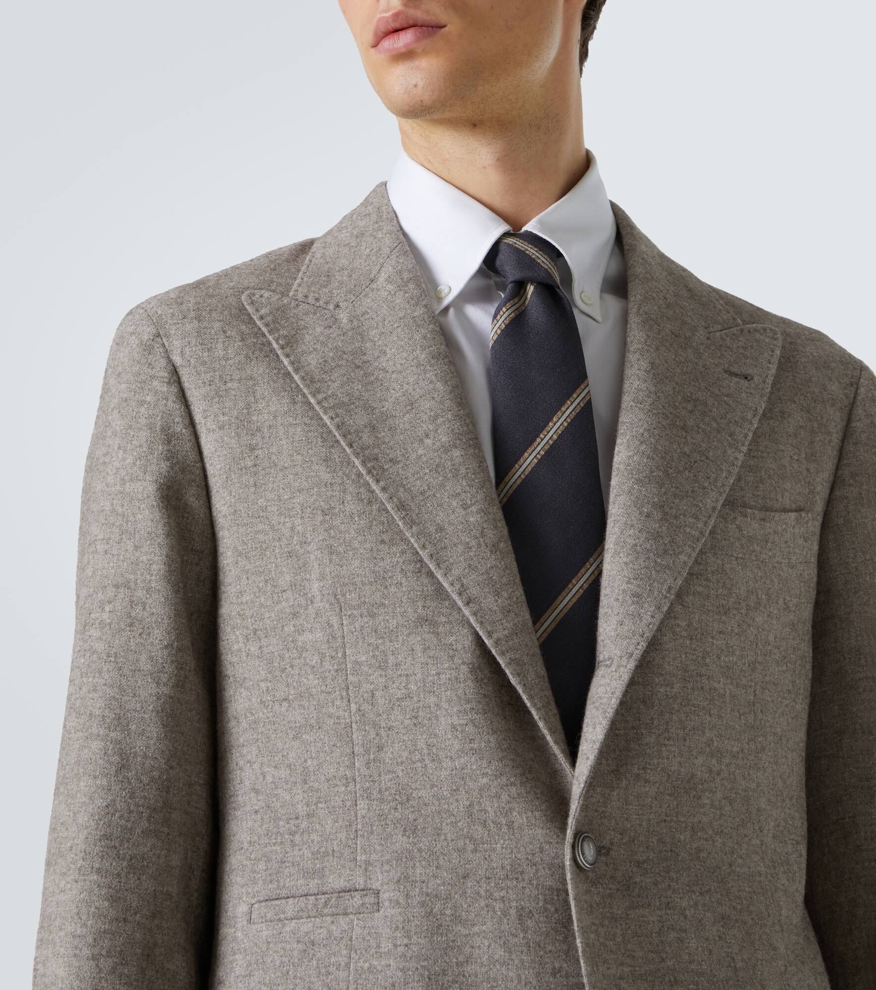 Printed silk satin tie - 3
