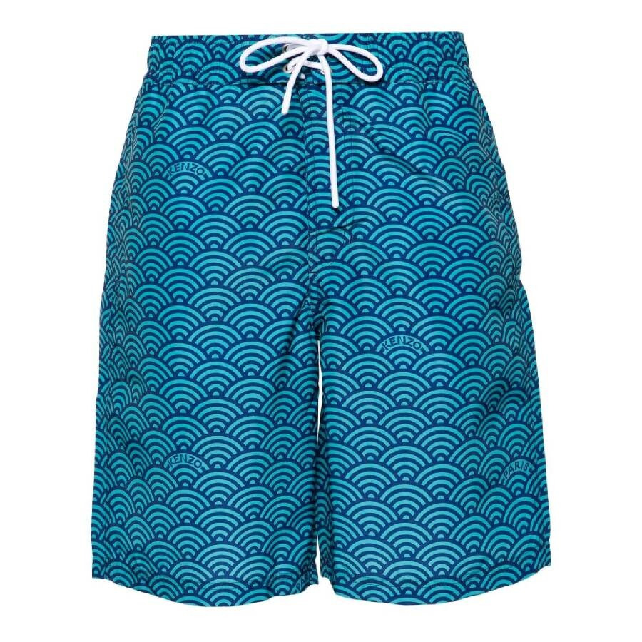 Kenzo Drawstring Waistband Swim Shorts - 5
