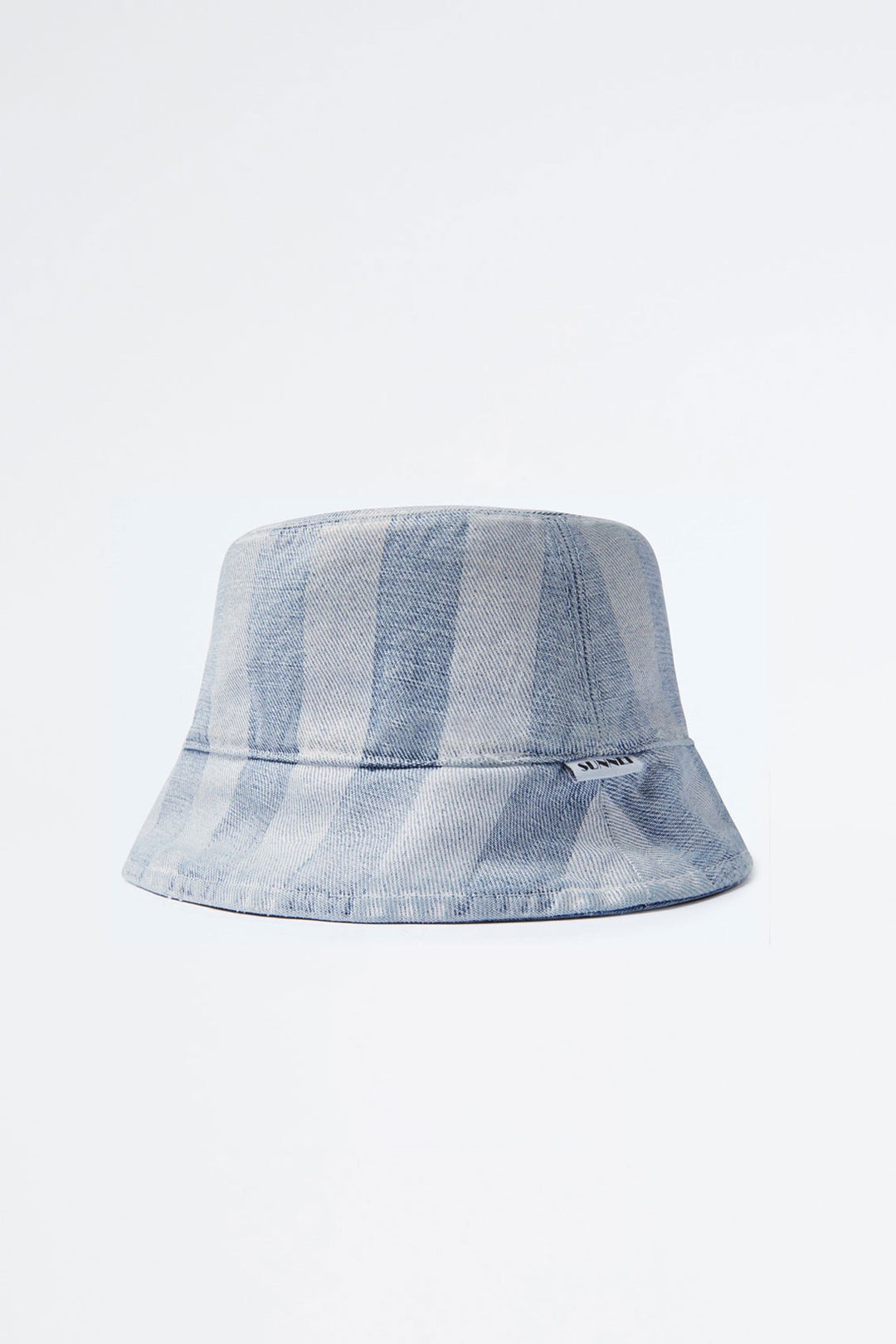 WASHED DENIM REVERSIBLE BUCKET HAT - 3