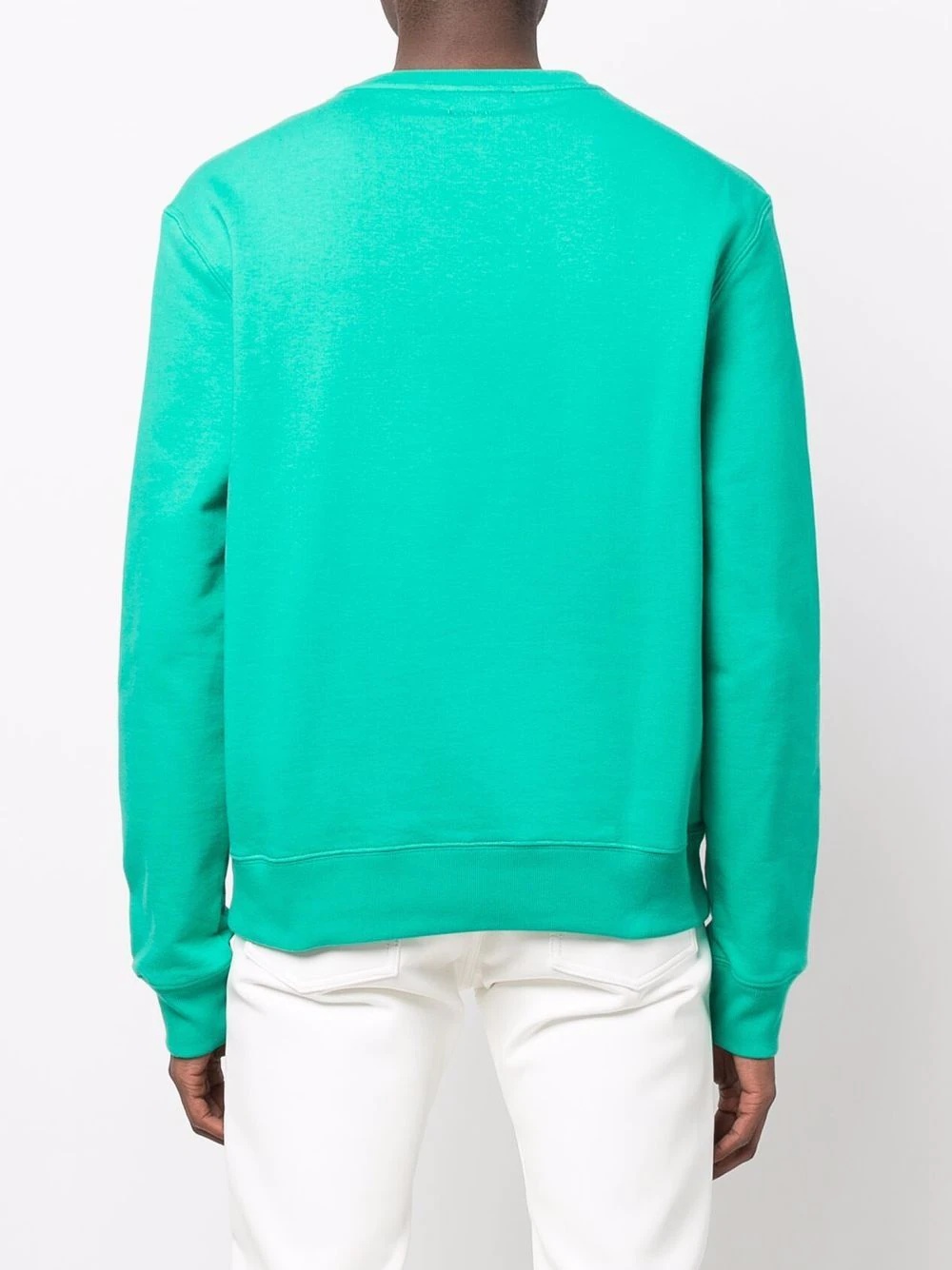 tassel-detail crew neck sweatshirt - 4