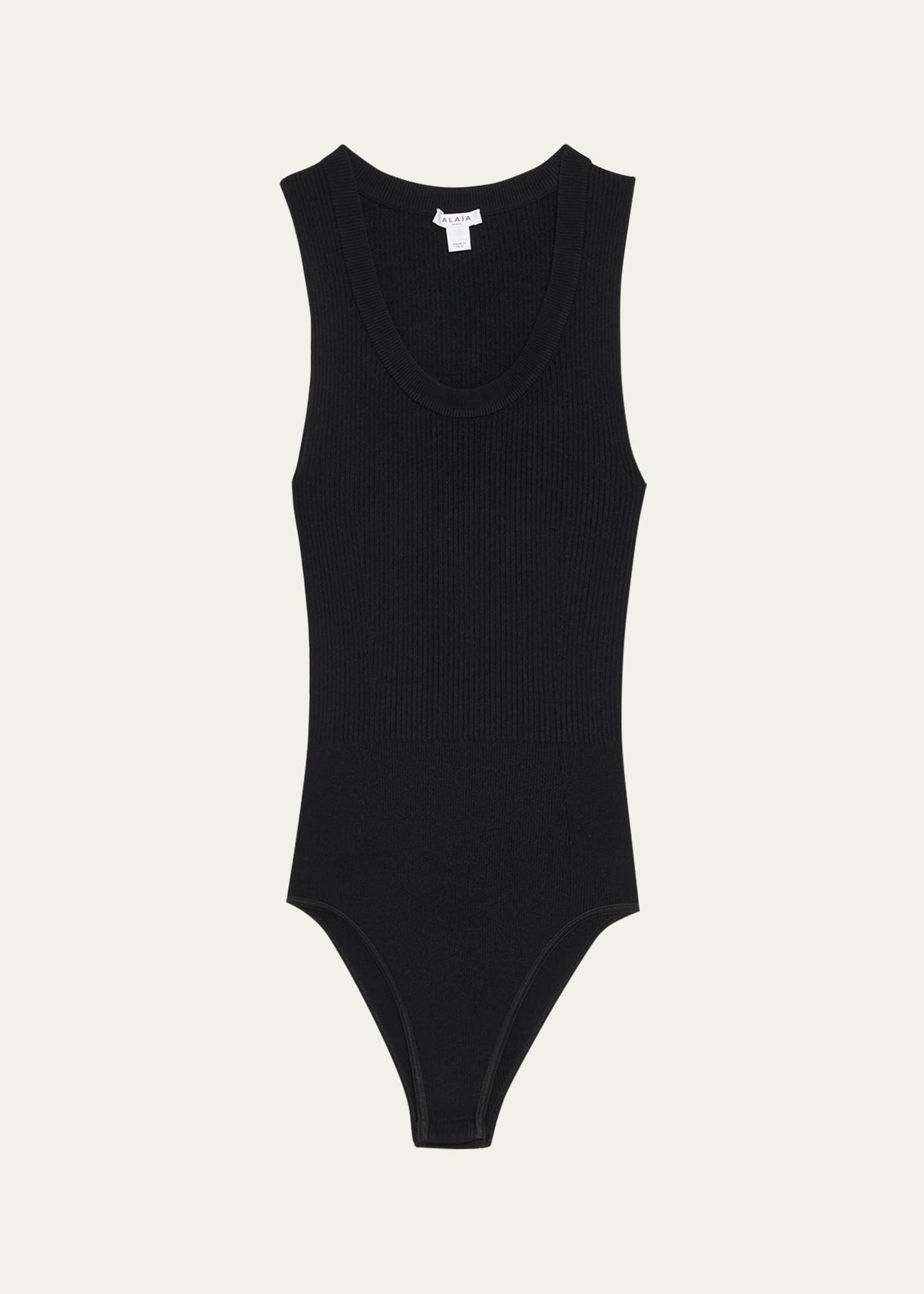Sleeveless Tank Bodysuit - 1