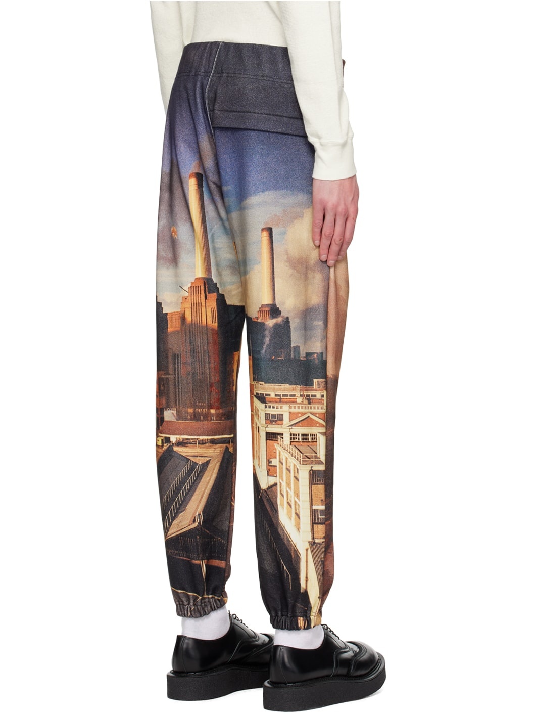 Brown Printed Sweatpants - 3