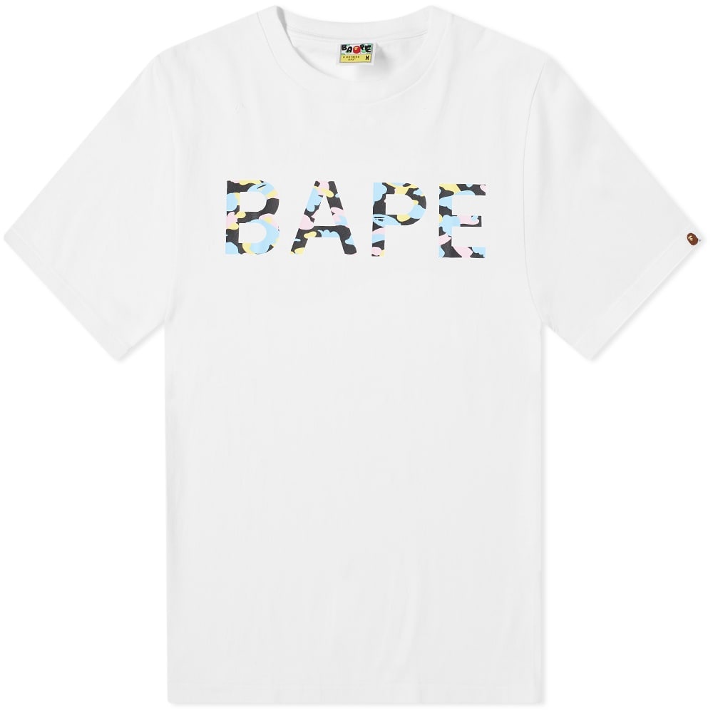 A Bathing Ape Newulti Camo Bape Tee - 1