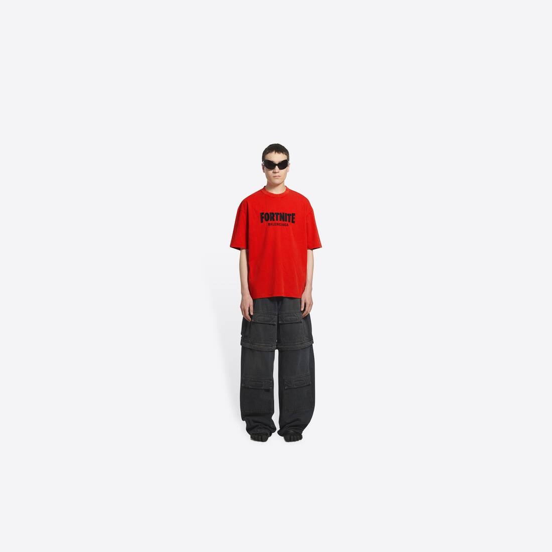 Fortnite©2021 T-shirt Medium Fit in Red/white - 6