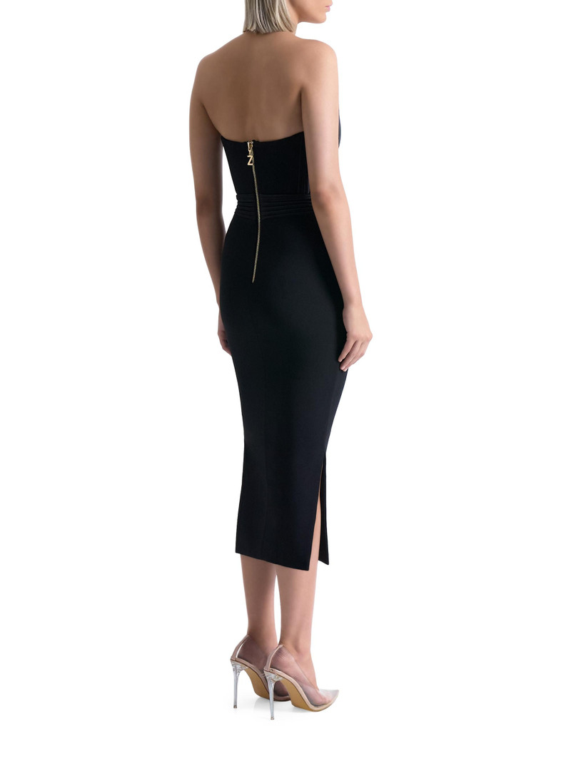 Women's Reine De Reinettes Midi-Dress - Black 5
