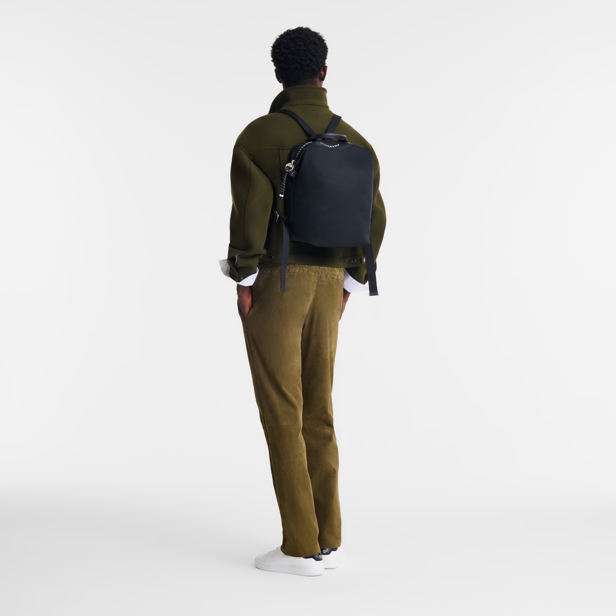 Longchamp Le Pliage Energy L Backpack Black - Recycled  display picture 1