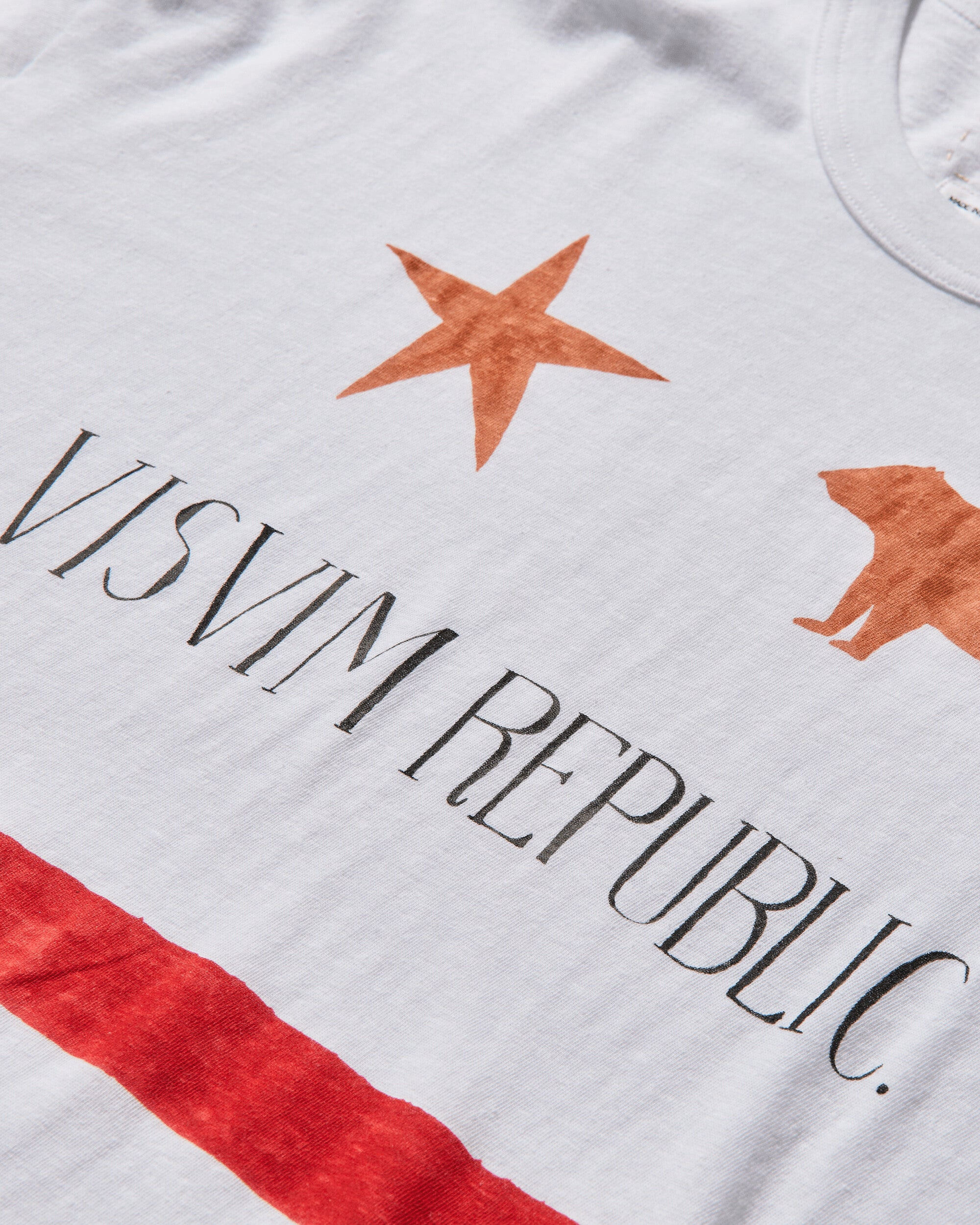 Men's Jumbo T-Shirt Republic White - 4