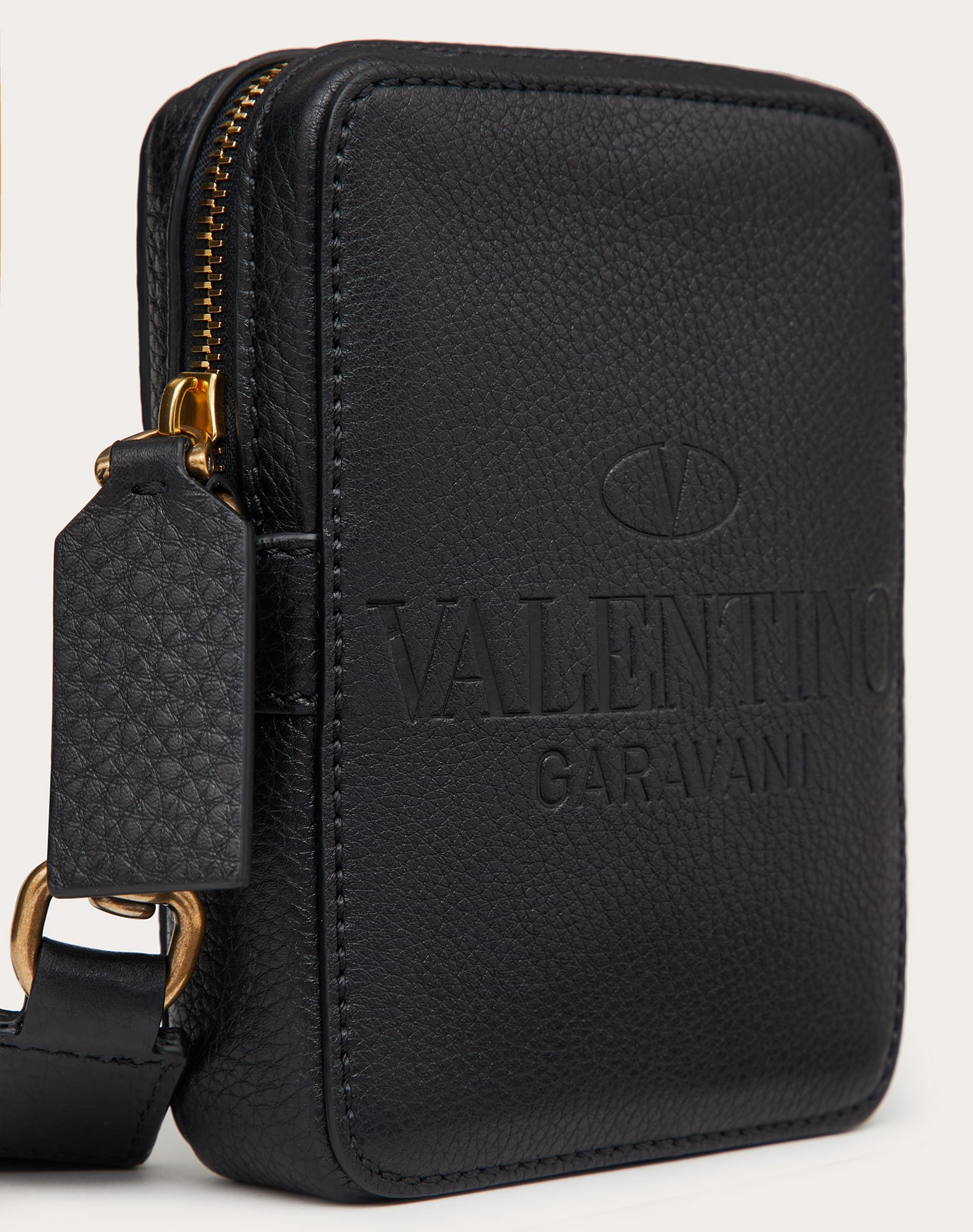 Small VALENTINO GARAVANI IDENTITY leather crossbody bag - 5