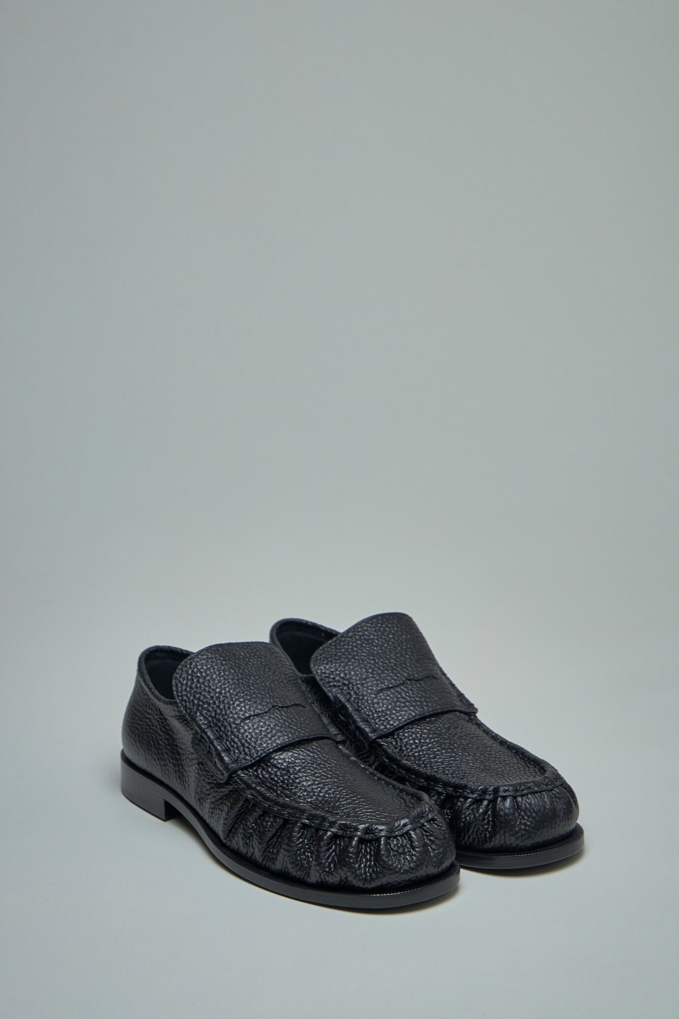 Full-Grain Leather Penny Loafers - 2