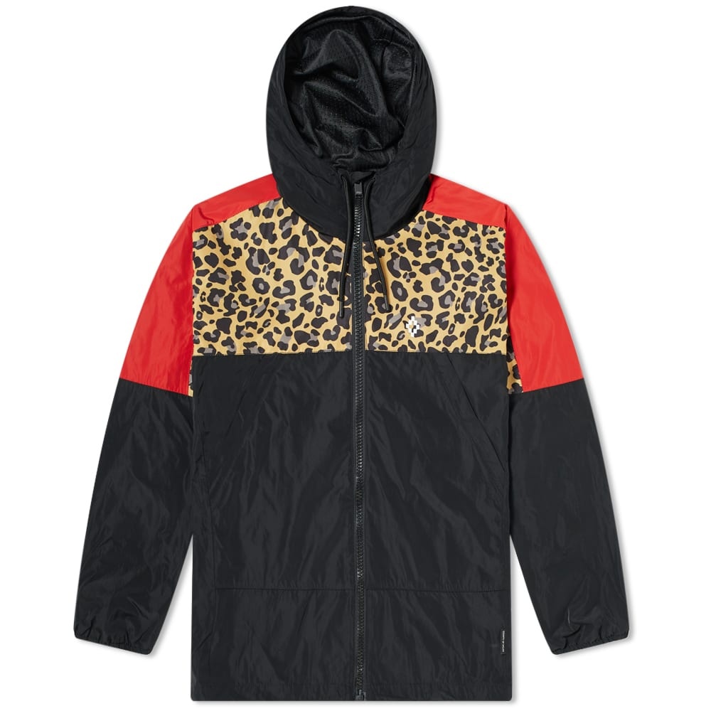 Marcelo Burlon Leopard Block Windbreaker - 1