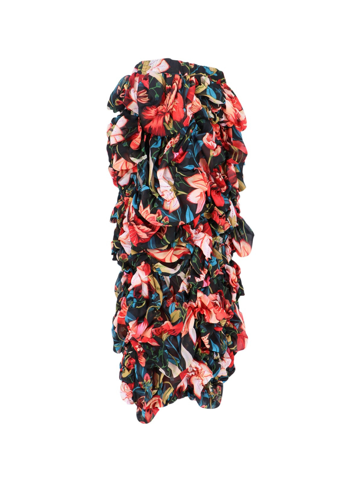 FLORAL MIDI SKIRT - 3