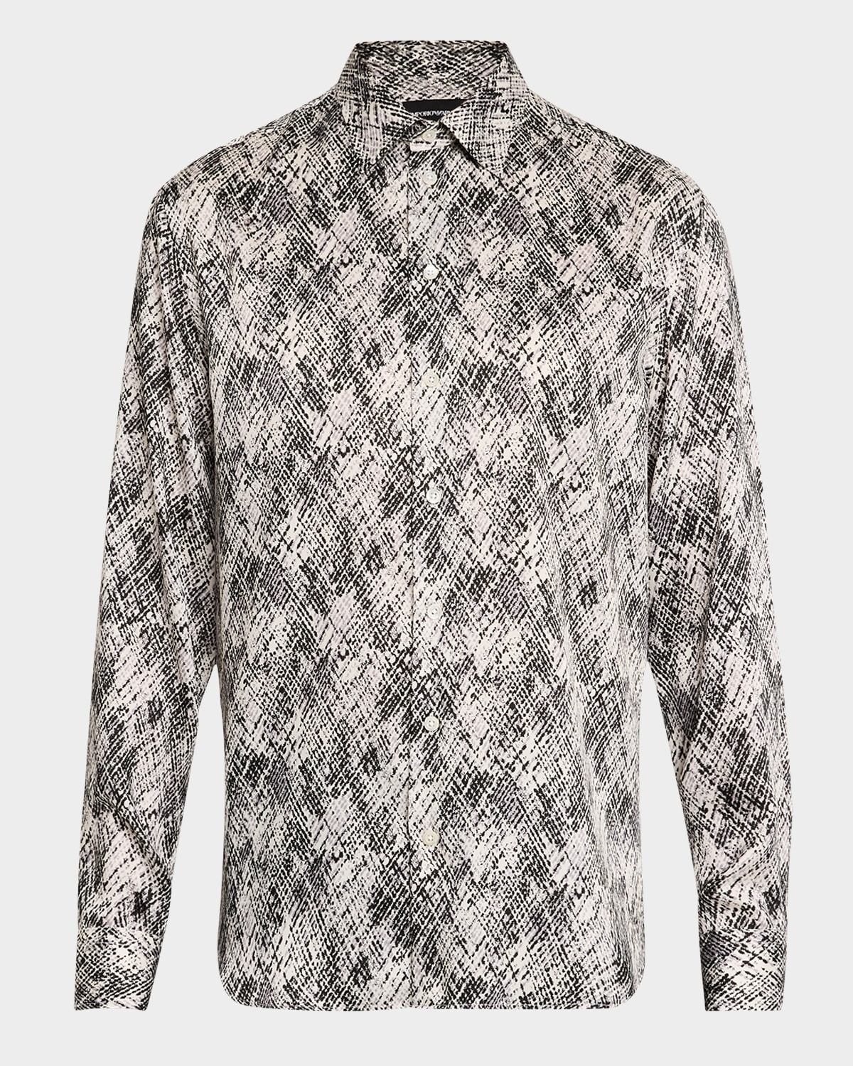 Men's Fantasia-Print Sport Shirt - 1