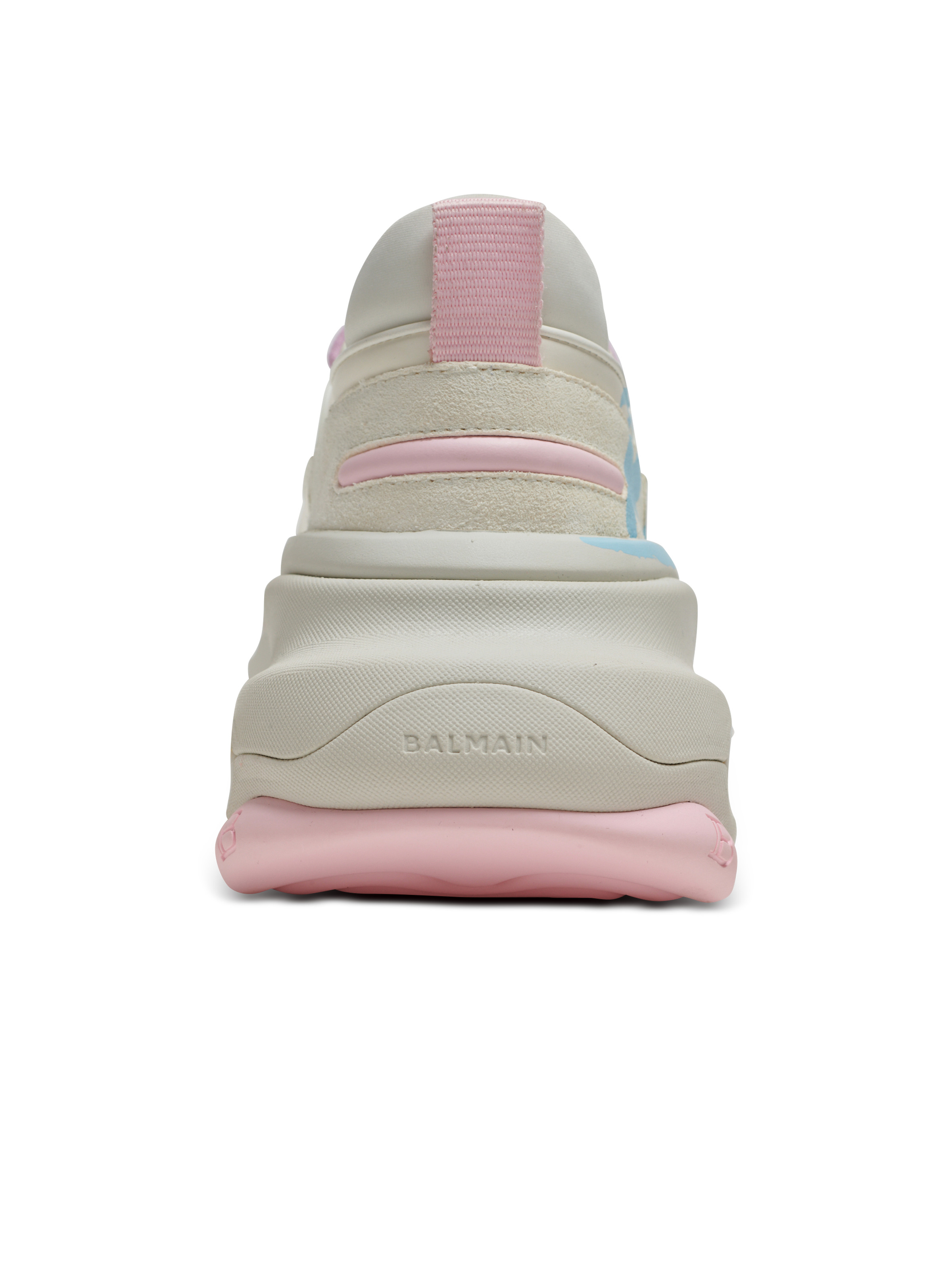 B-Bold trainers in leather, neoprene and suede - 8