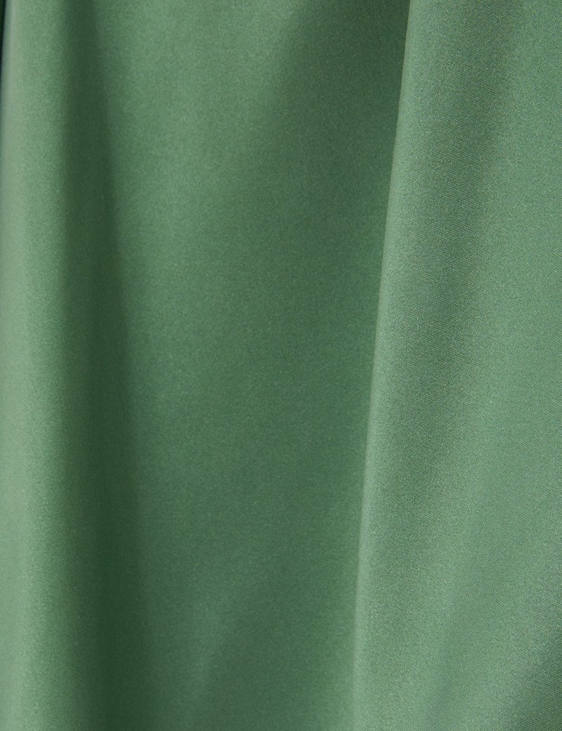 SILK WRAP MINI DRESS 7