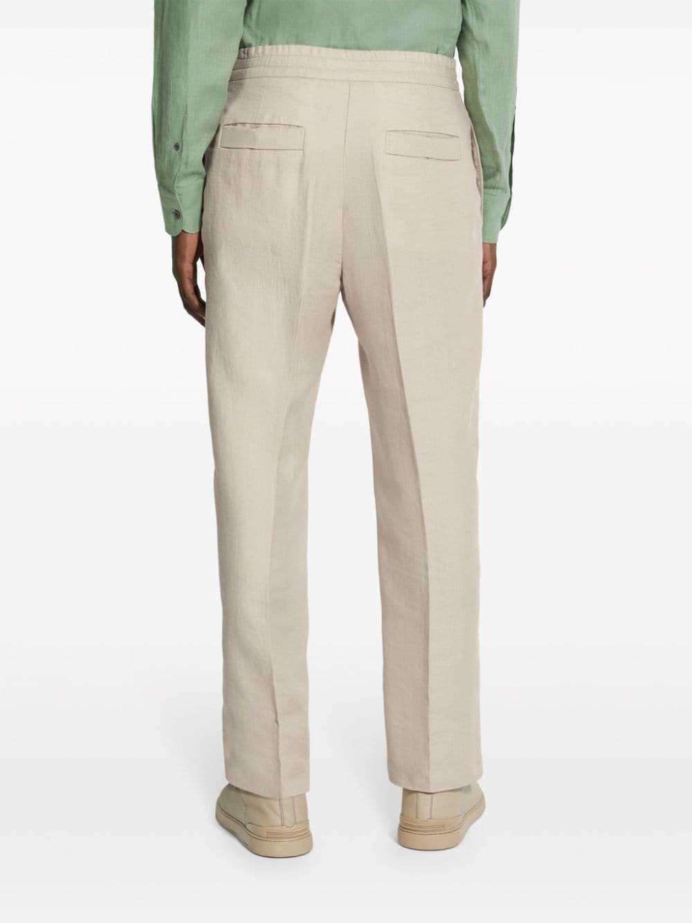 Oasi Lino linen trousers - 4