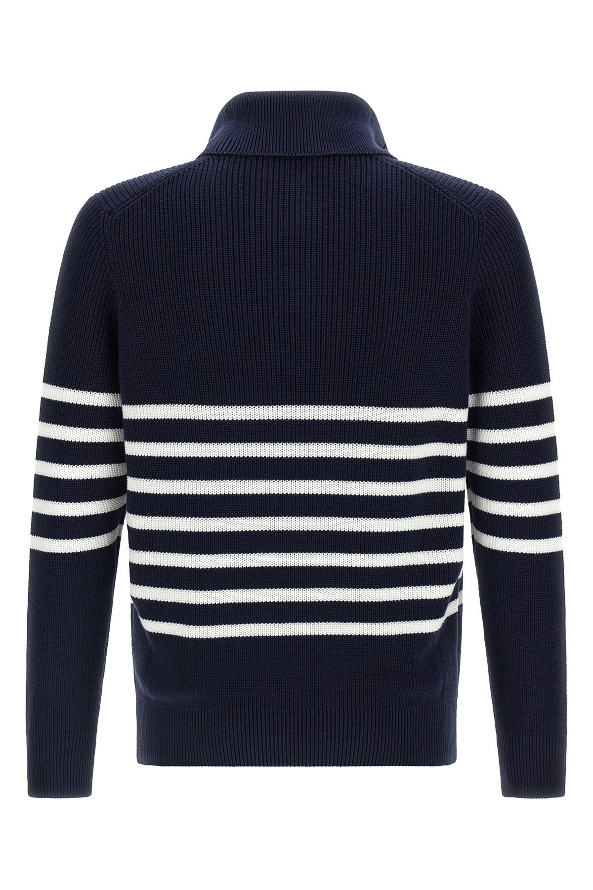 English half-ribbed sweater - 3