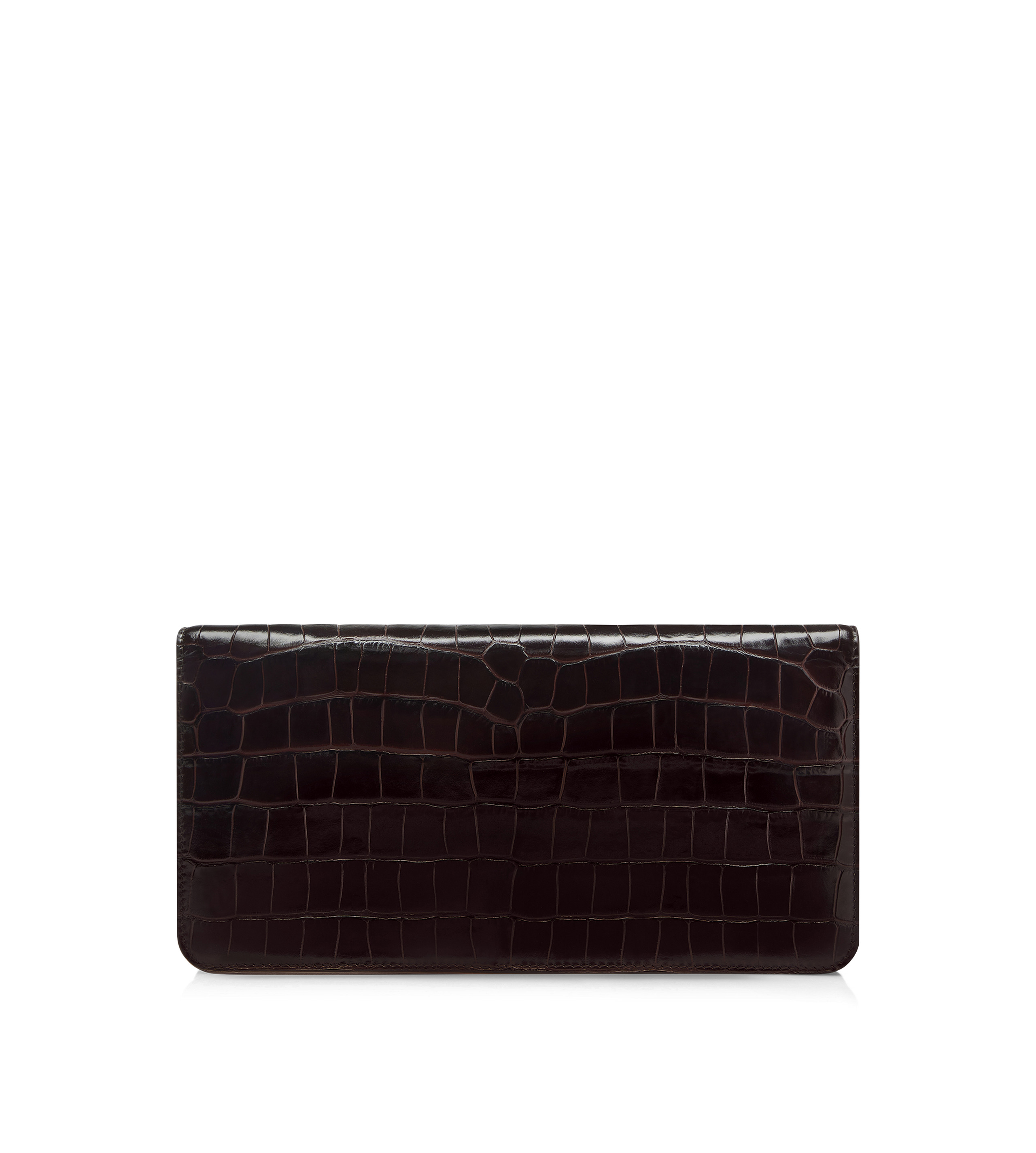 PRINTED CROC LEATHER WHITNEY E/W SHOULDER BAG - 3