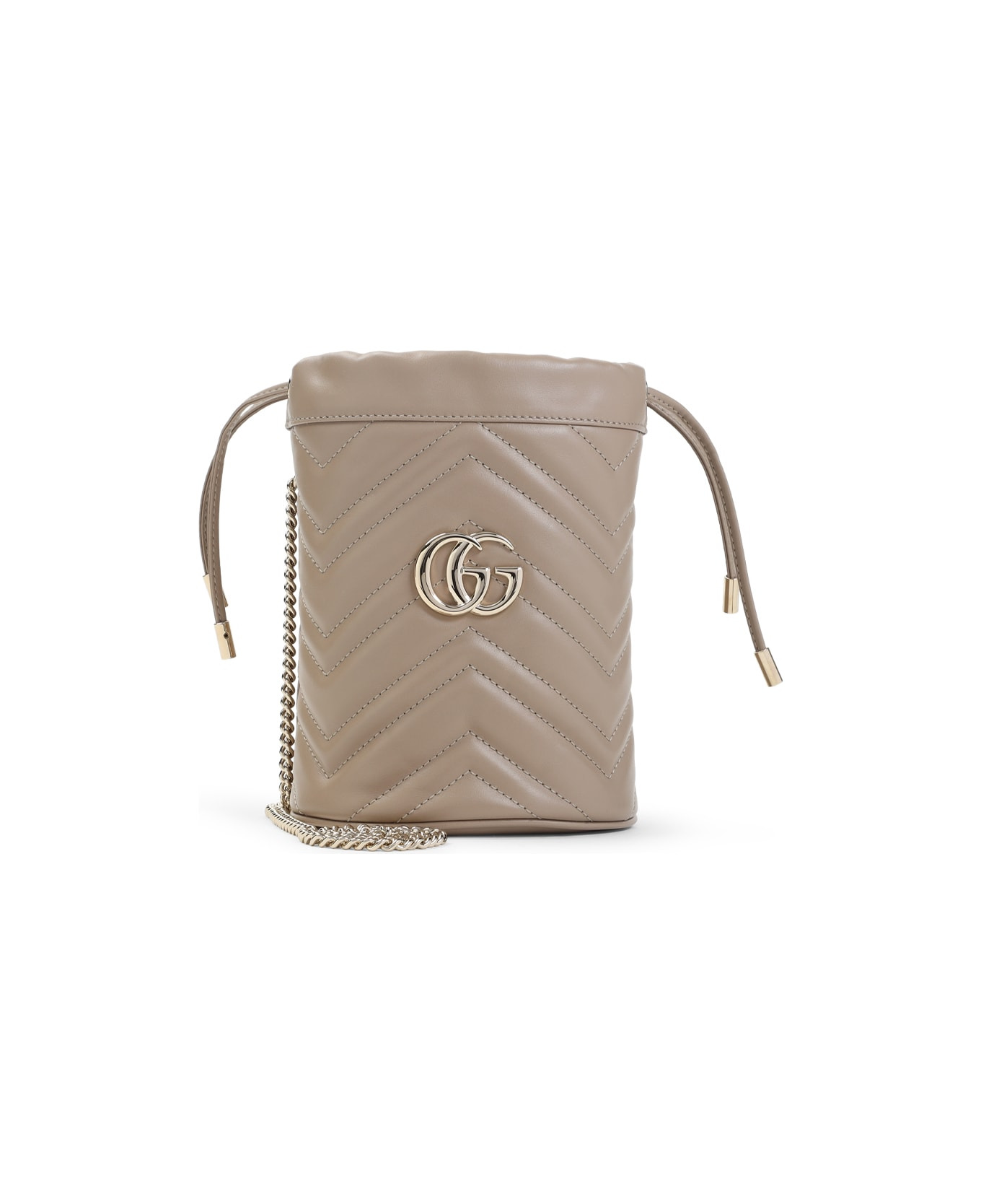 Matelassé Leather Pouch - 2