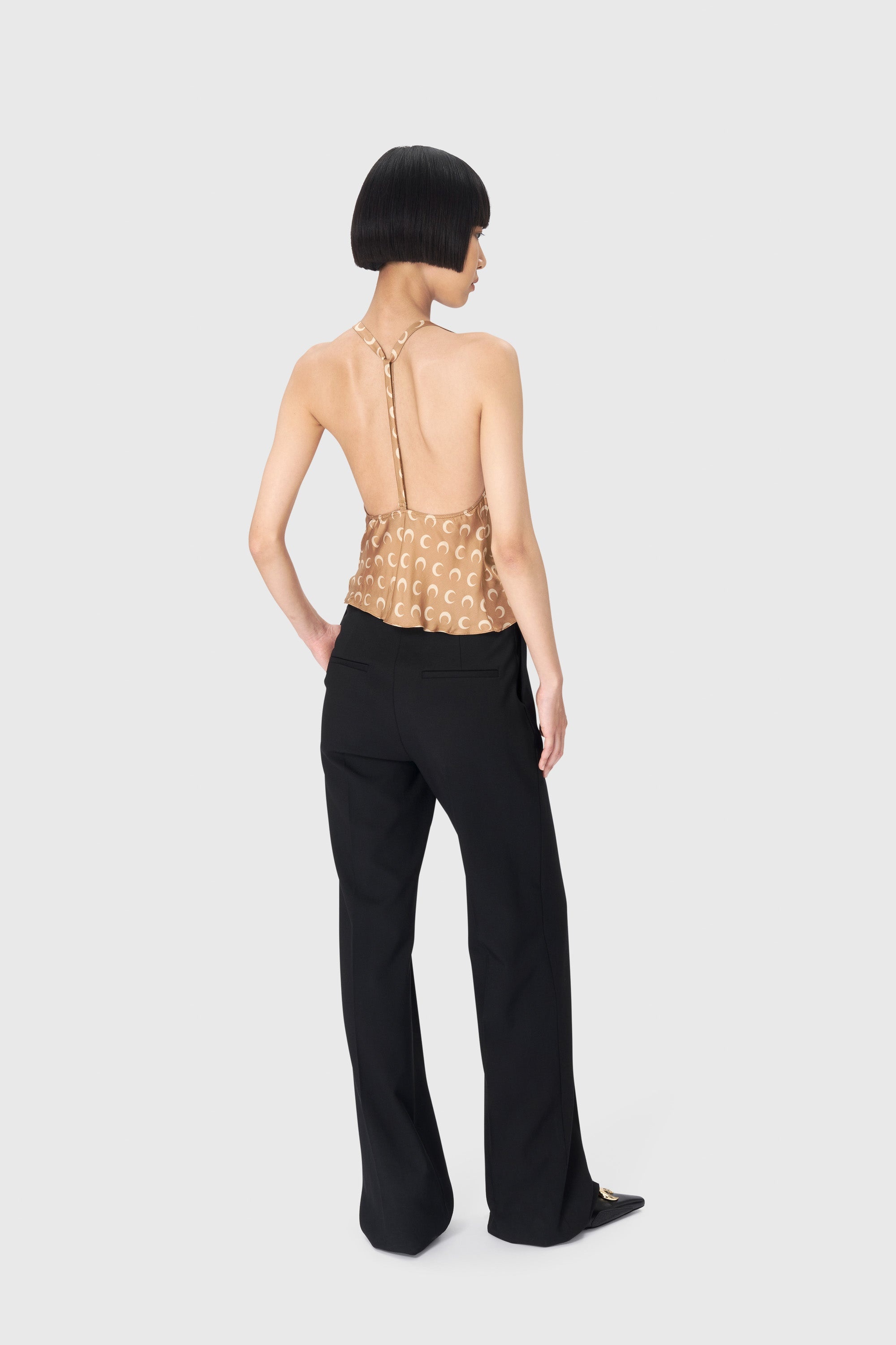 Moon Satin Strap Top - 5