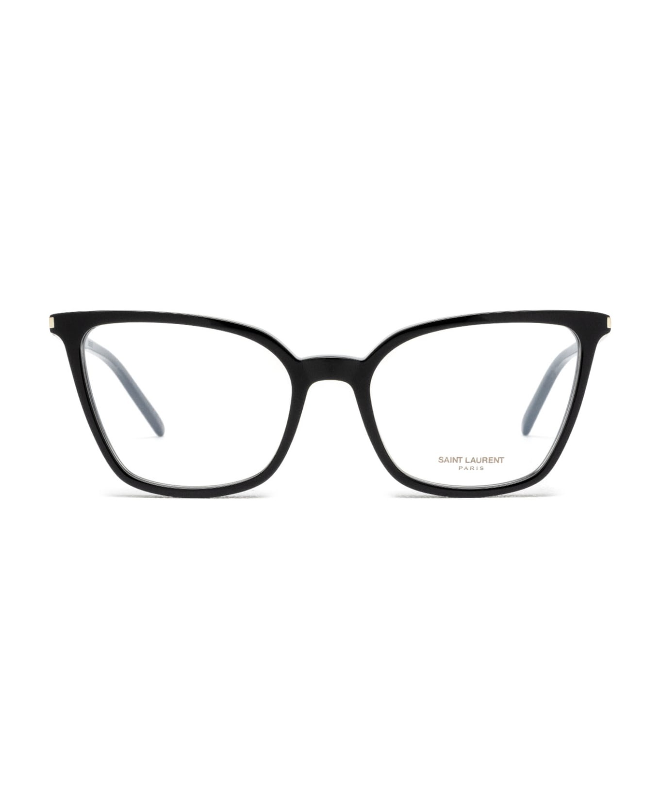 メガネ SAINT LAURENT Woman Optical frames Black SL669 002 Saint Laurent™ SL 669 Cat-Eye Eyeglasses | EyeOns.com