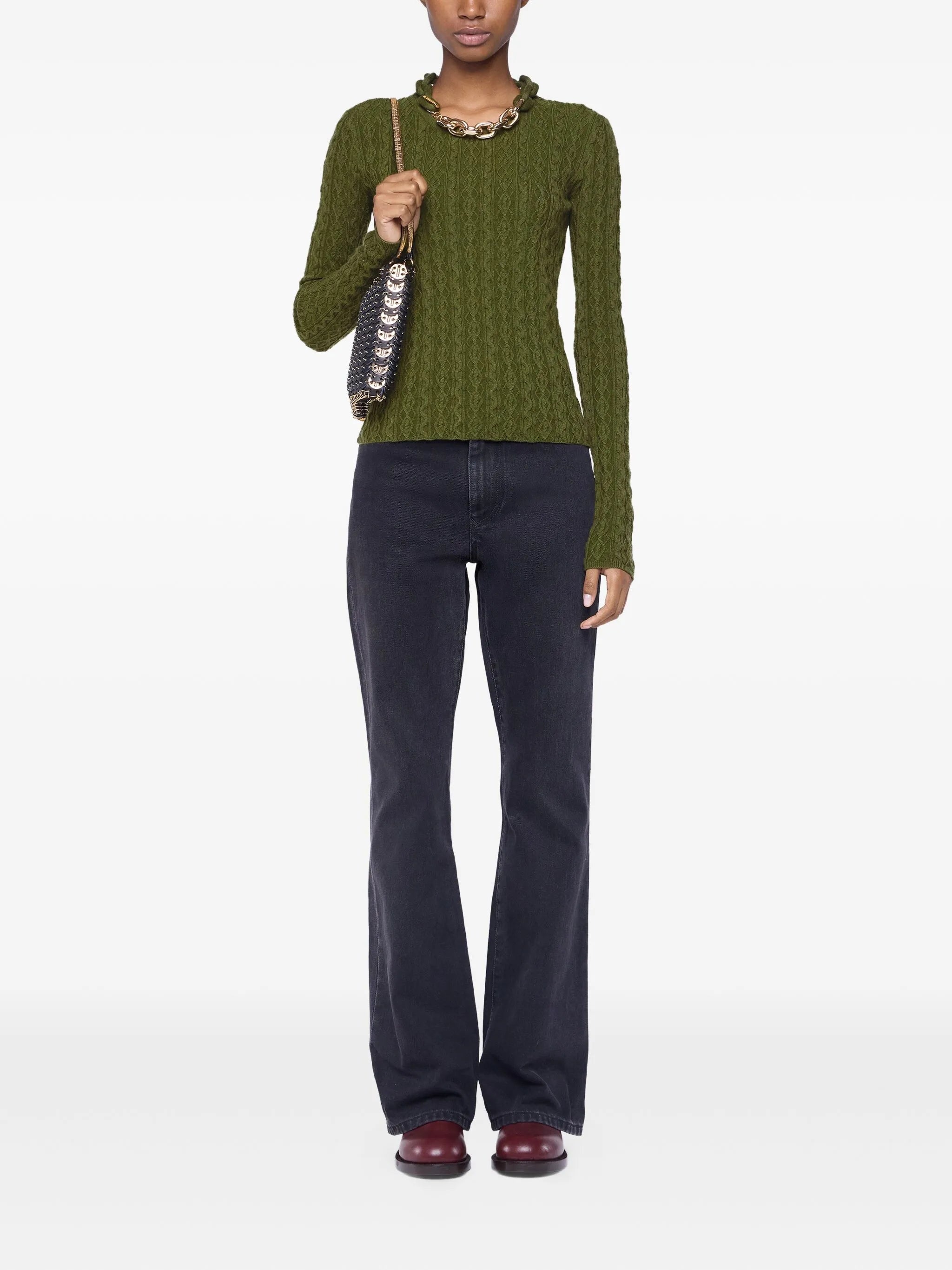 Rabanne Cable-knit Top - 2