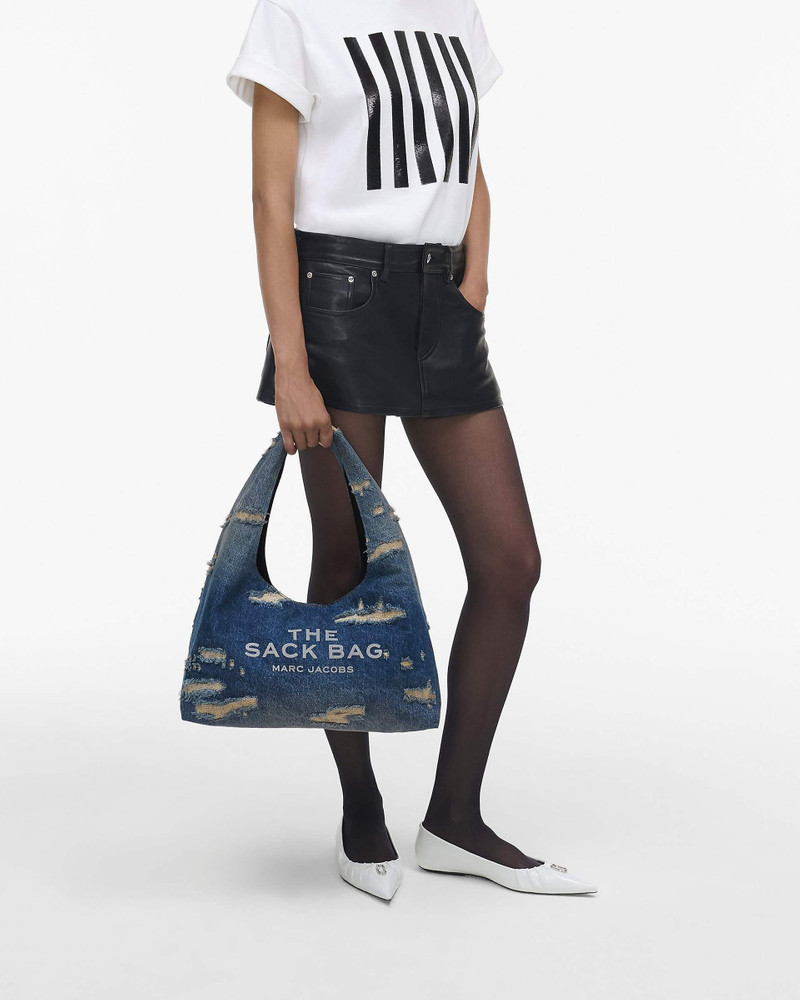 THE RIP AND REPAIR DENIM SACK BAG 8