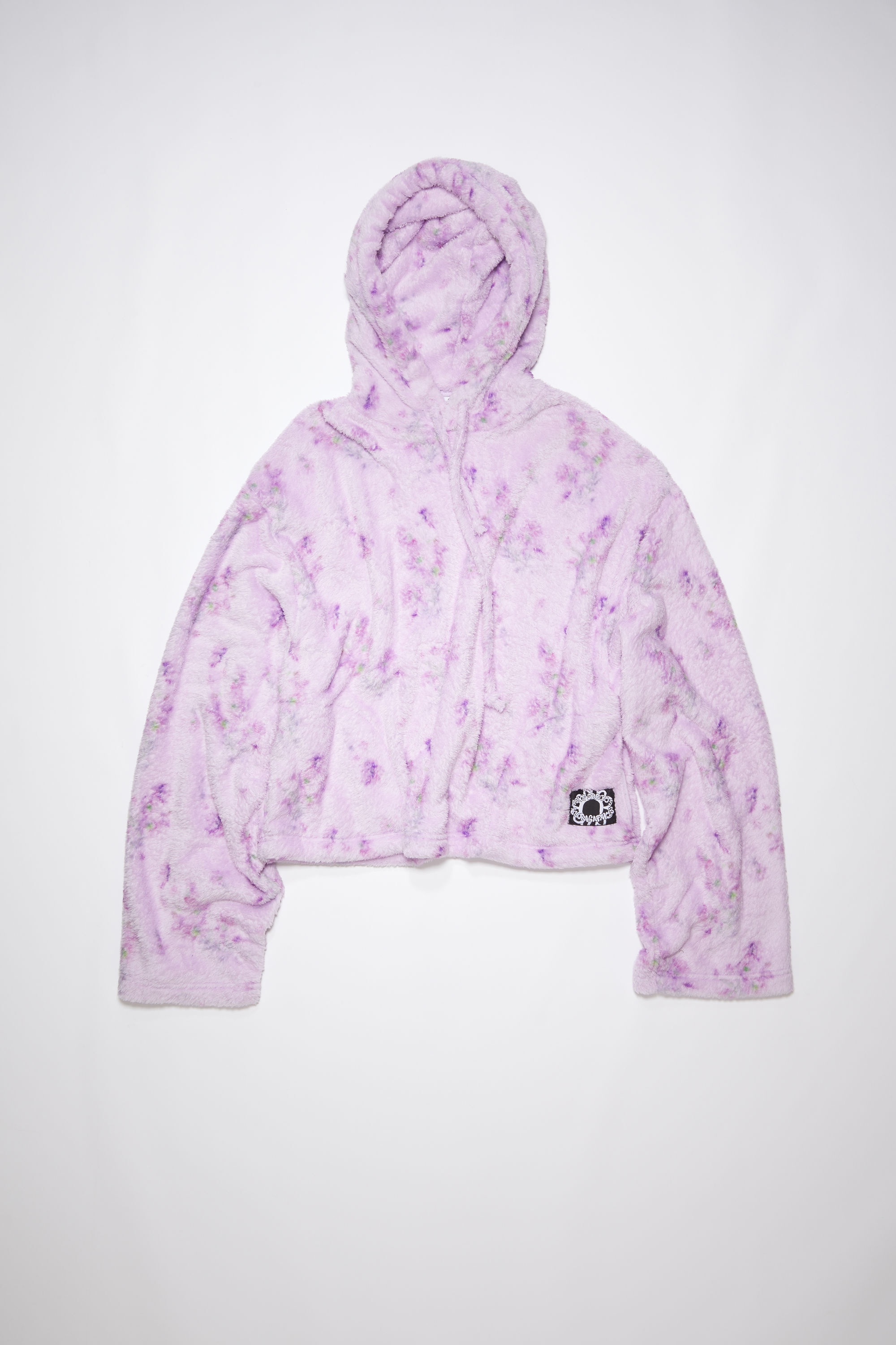 Teddy hooded sweatshirt - Orchid purple - 1