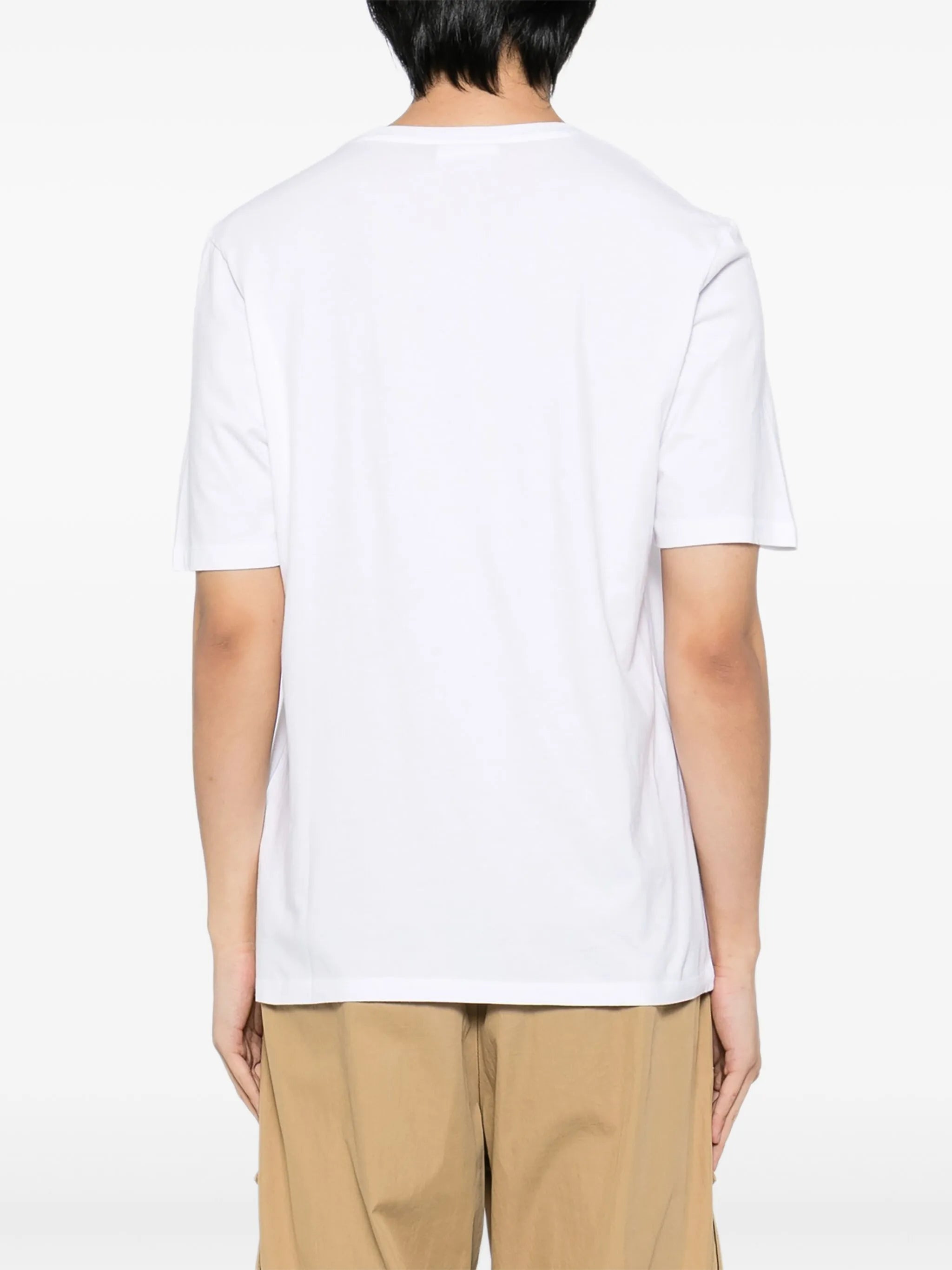 Maison Kitsuné Fox-head Patch T-shirt - 4