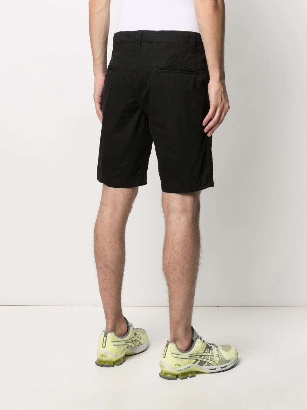 knee-length chino shorts - 4