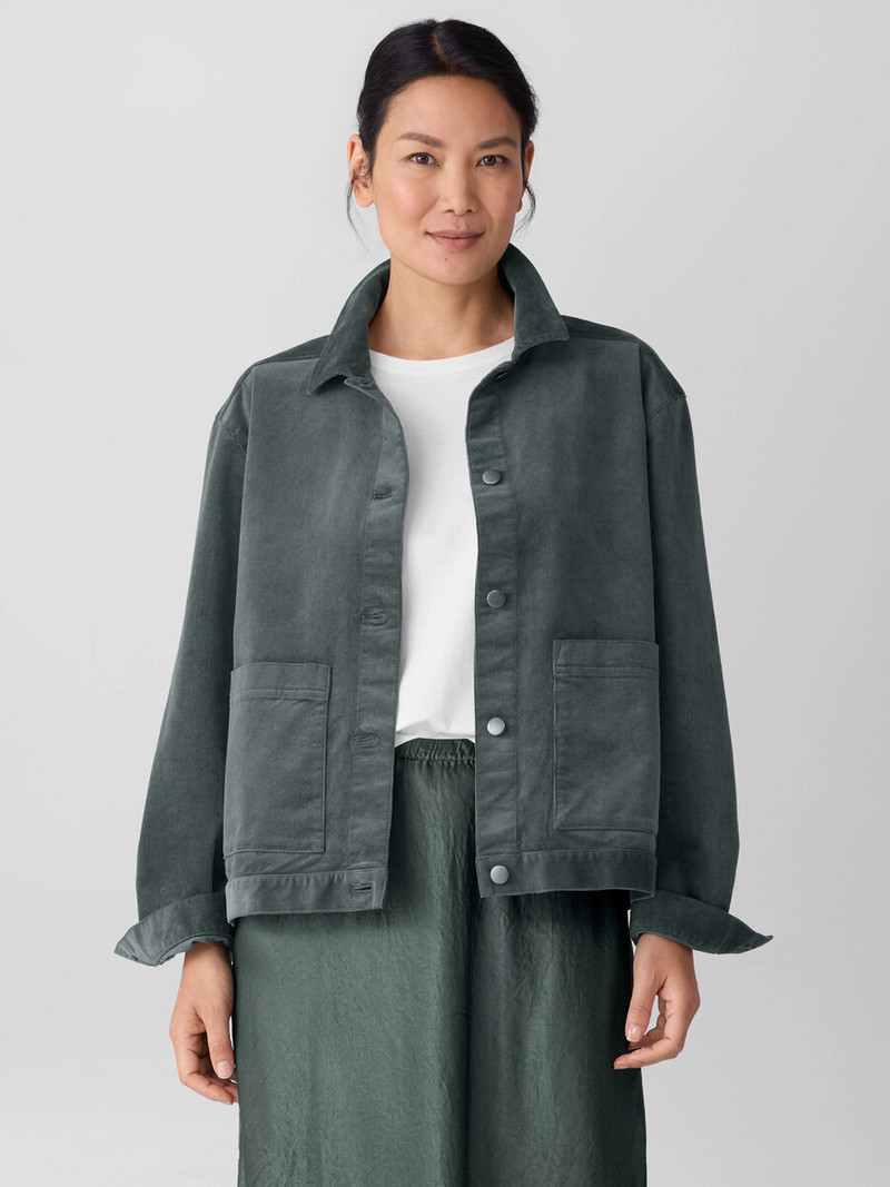 Organic Cotton Stretch Corduroy Jacket 3