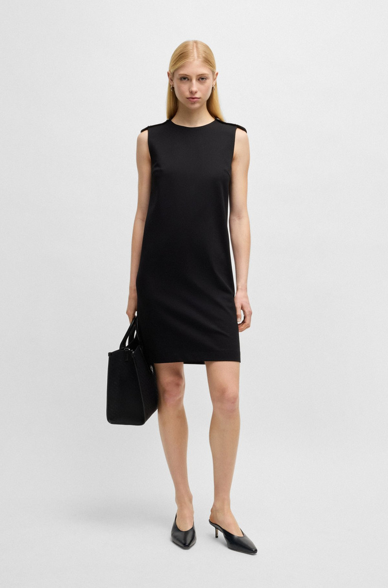 BOSS BACKLESS MULES IN NAPPA LEATHER outlook